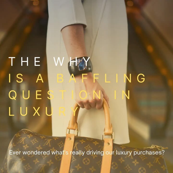 It&rsquo;s more than status. 

We get it, but why?

High-end brands tap into deep human desires, boosting self-esteem, confidence, and a sense of expertise.

Beyond status, luxury creates a sense of protection and empowerment, pushing us to new heigh