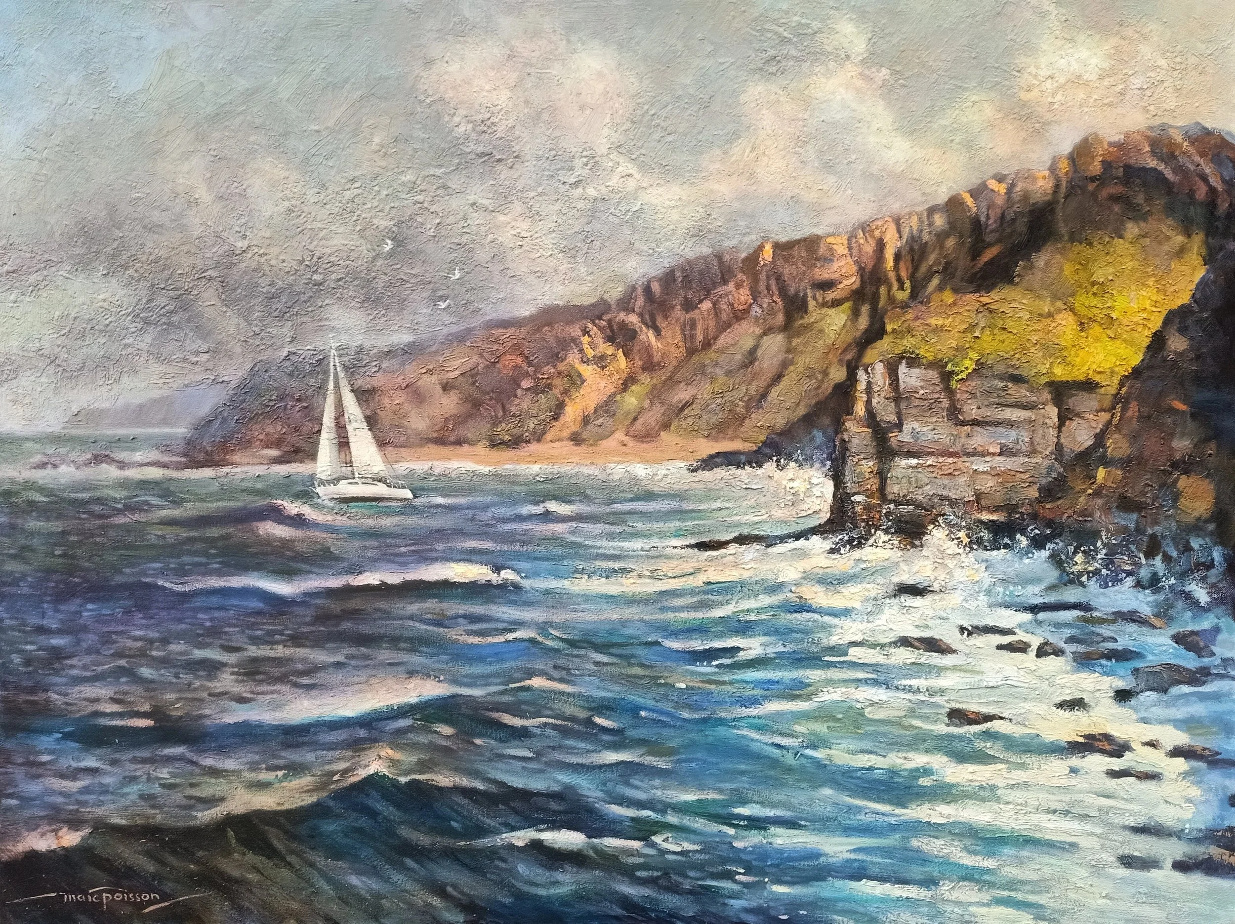 1204 Blue Seas Headland South Coast Seascape NSW Australia