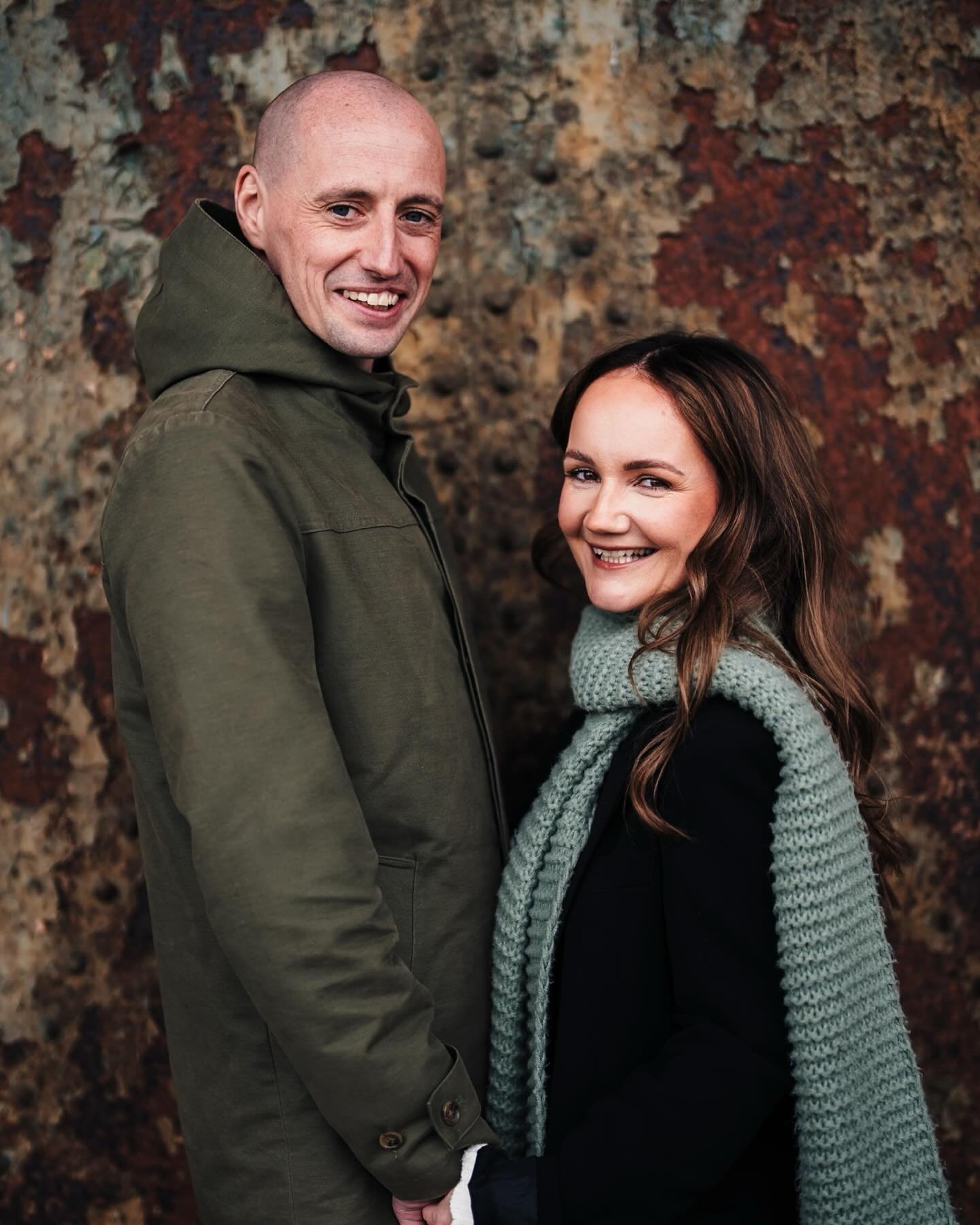 Today&rsquo;s the big day for Natalie and Grant- buzzing to shoot their wedding at @dalmenyparkhotel 

We met up at the weekend and had a coffee and a walk around the sugar sheds in a very rainy (surprise) Greenock.

Looking forward to my day with @l