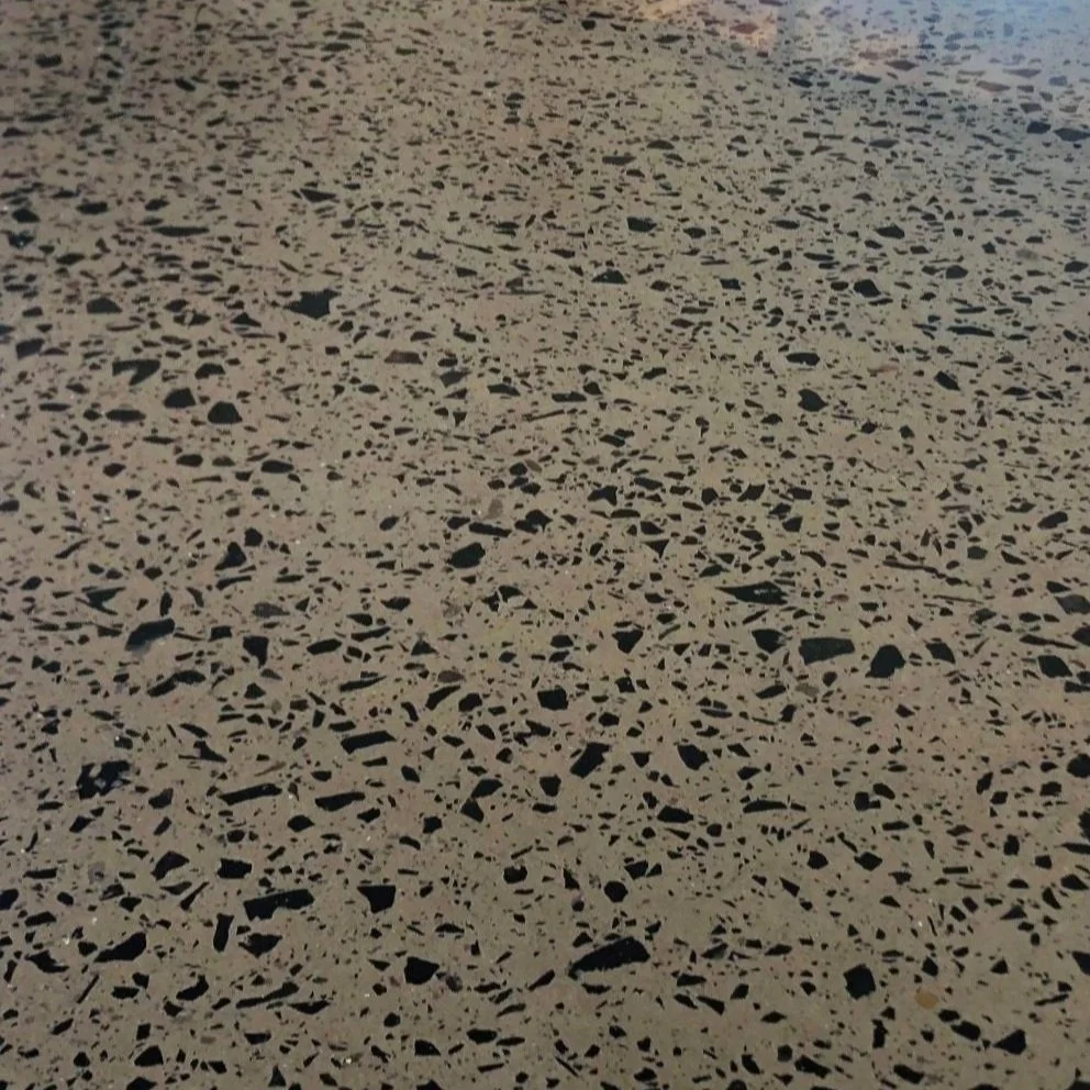 Semi Exposed Polished Concrete
