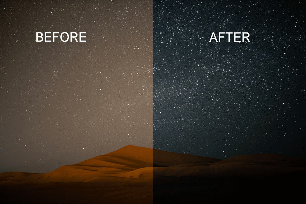 Editing a Night-Sky Photograph in Lightroom