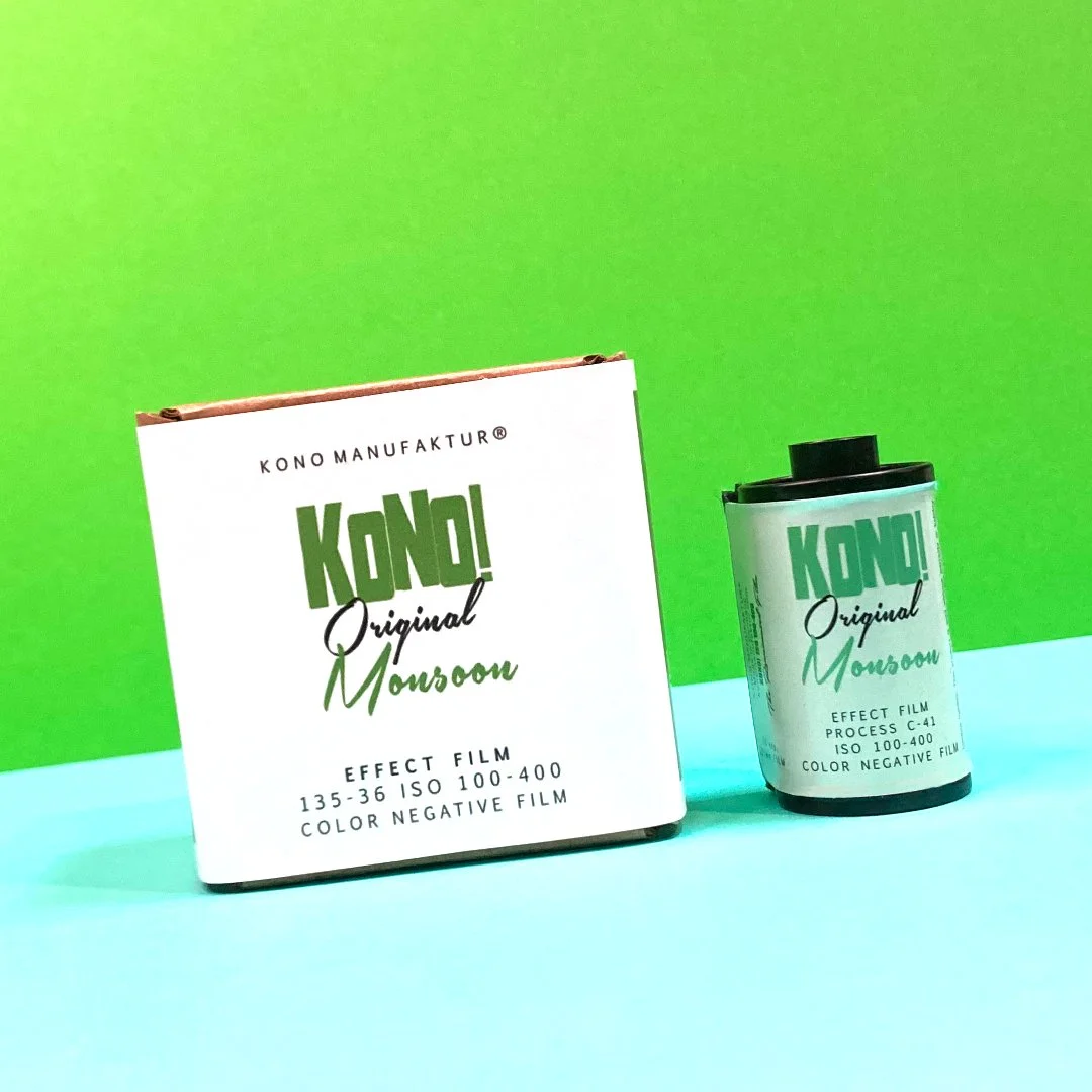 KONO! Original Monsoon 35mm color negative photo film, 36 exp.