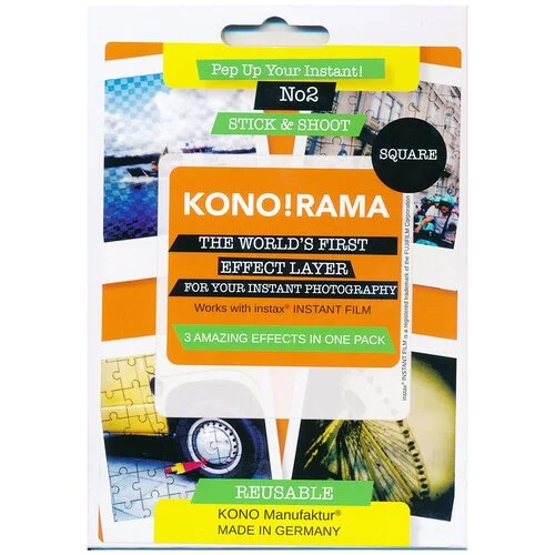 KONO!RAMA No2 SQUARE - 3 Effect Layers for Instant Photography