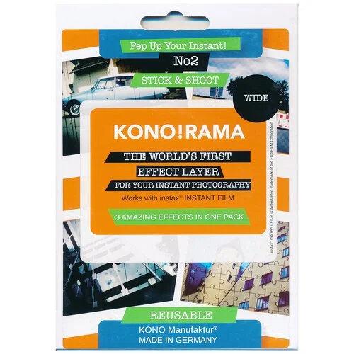 KONO!RAMA No2 WIDE - 3 Effect Layers for Instant Photography