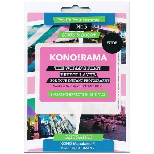 KONO!RAMA No3 WIDE - 3 Effect Layers for Instant Photography