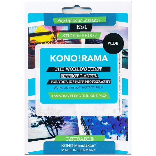 KONO!RAMA No1 WIDE - 3 Effect Layers for Instant Photography
