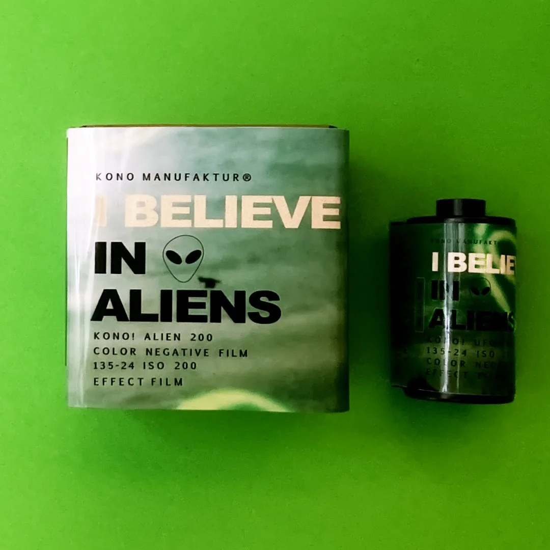 👽👽 KONO! ALIEN 35mm color negative film