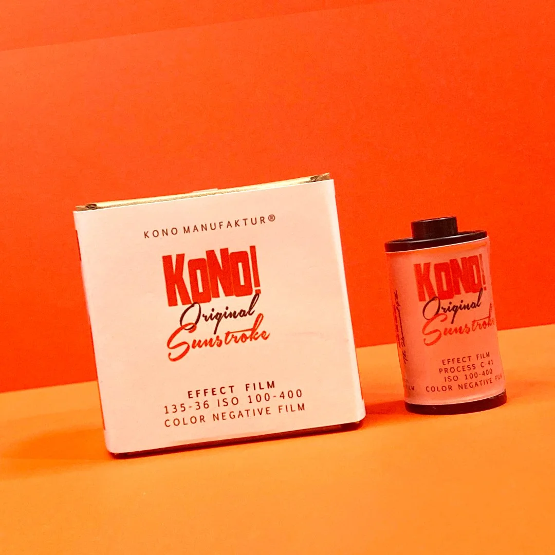 KONO! Original Sunstroke 35mm color negative photo film, 36 exp