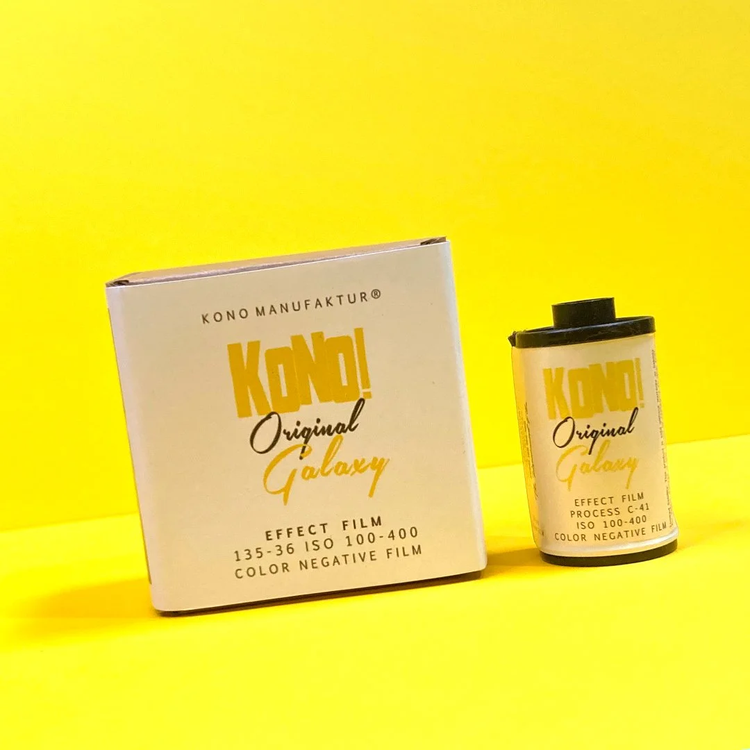 KONO! Original Galaxy 35mm color negative photo film, 36 exp.