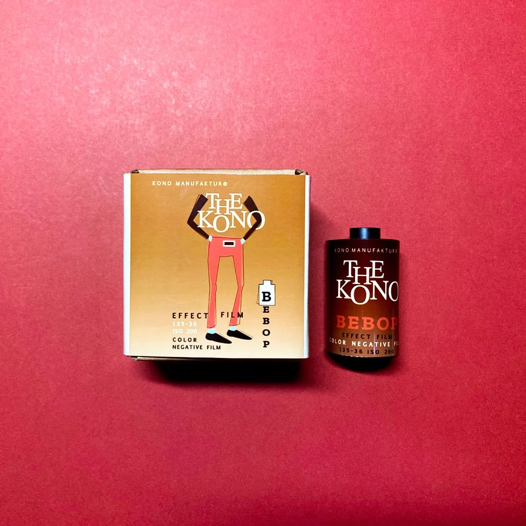 + New + KONO! BEBOP 35mm color negative photo film, 36 exp.