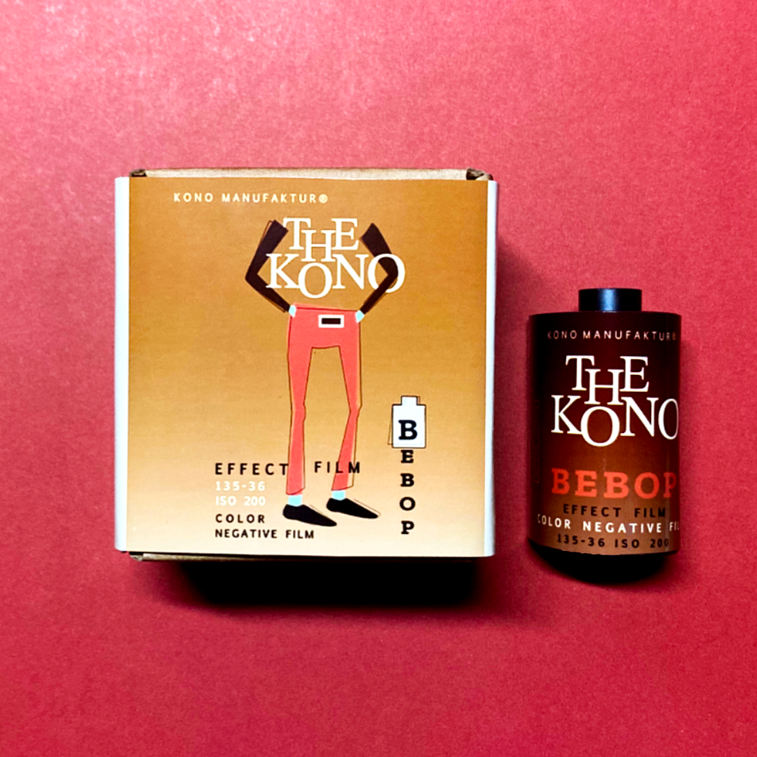+ New + KONO! BEBOP 35mm color negative photo film, 36 exp.