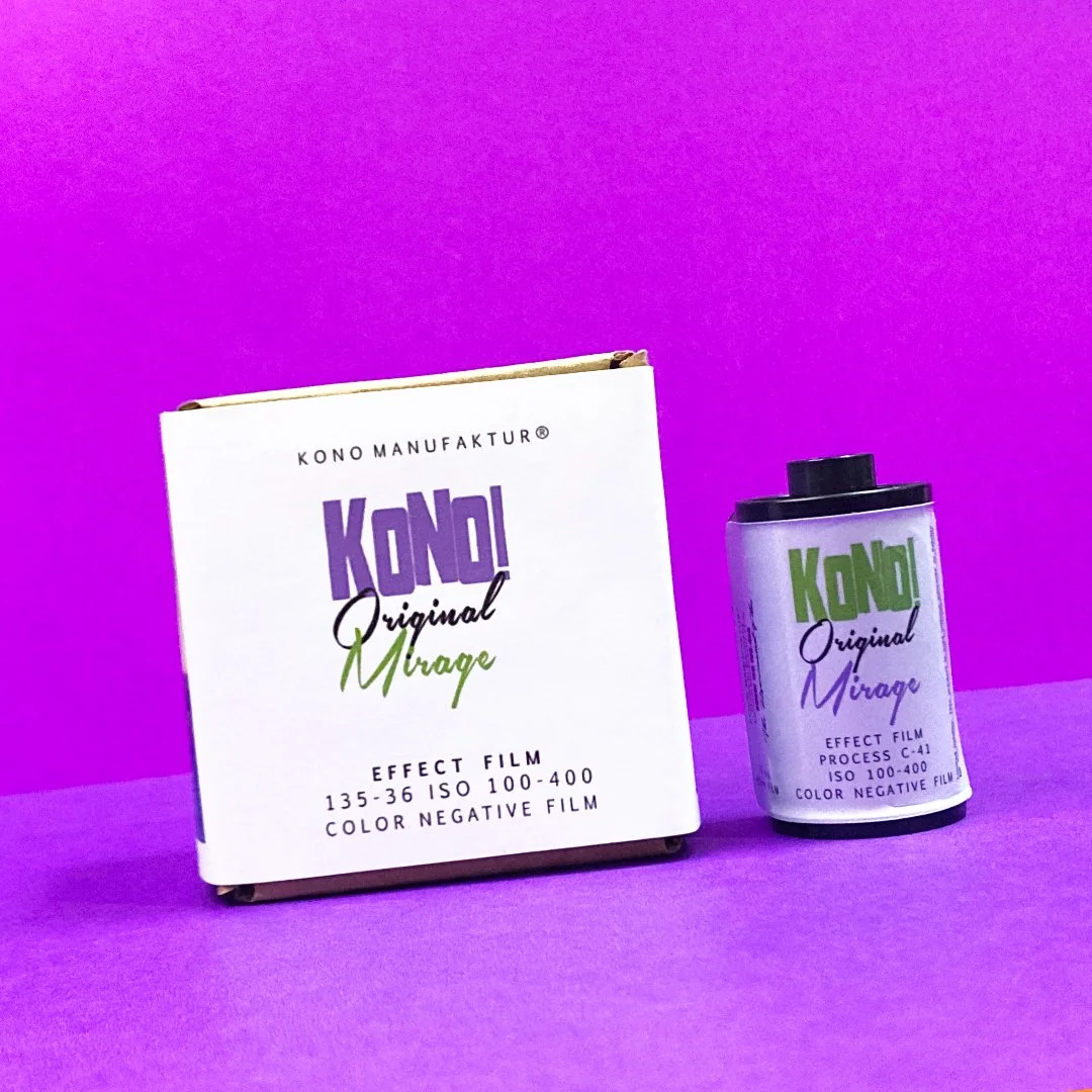 Top essential - KONO! Original Mirage 35mm color negative photo film, 36 exp.