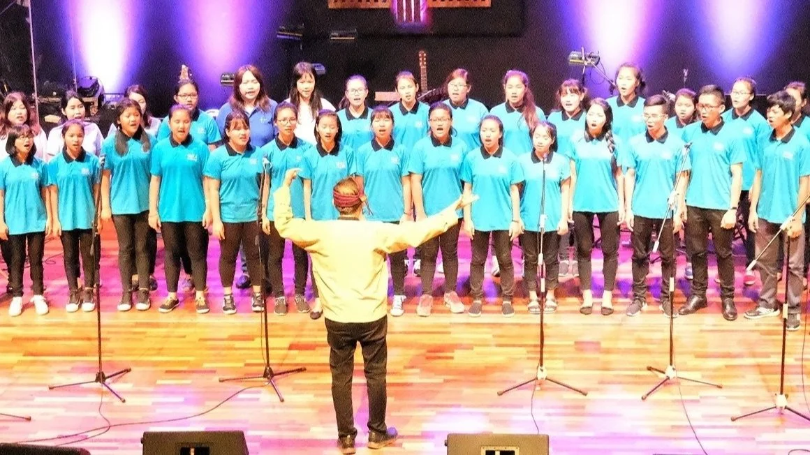 Angels Carol, a Christmas carol by the Ruth Education Centre choir