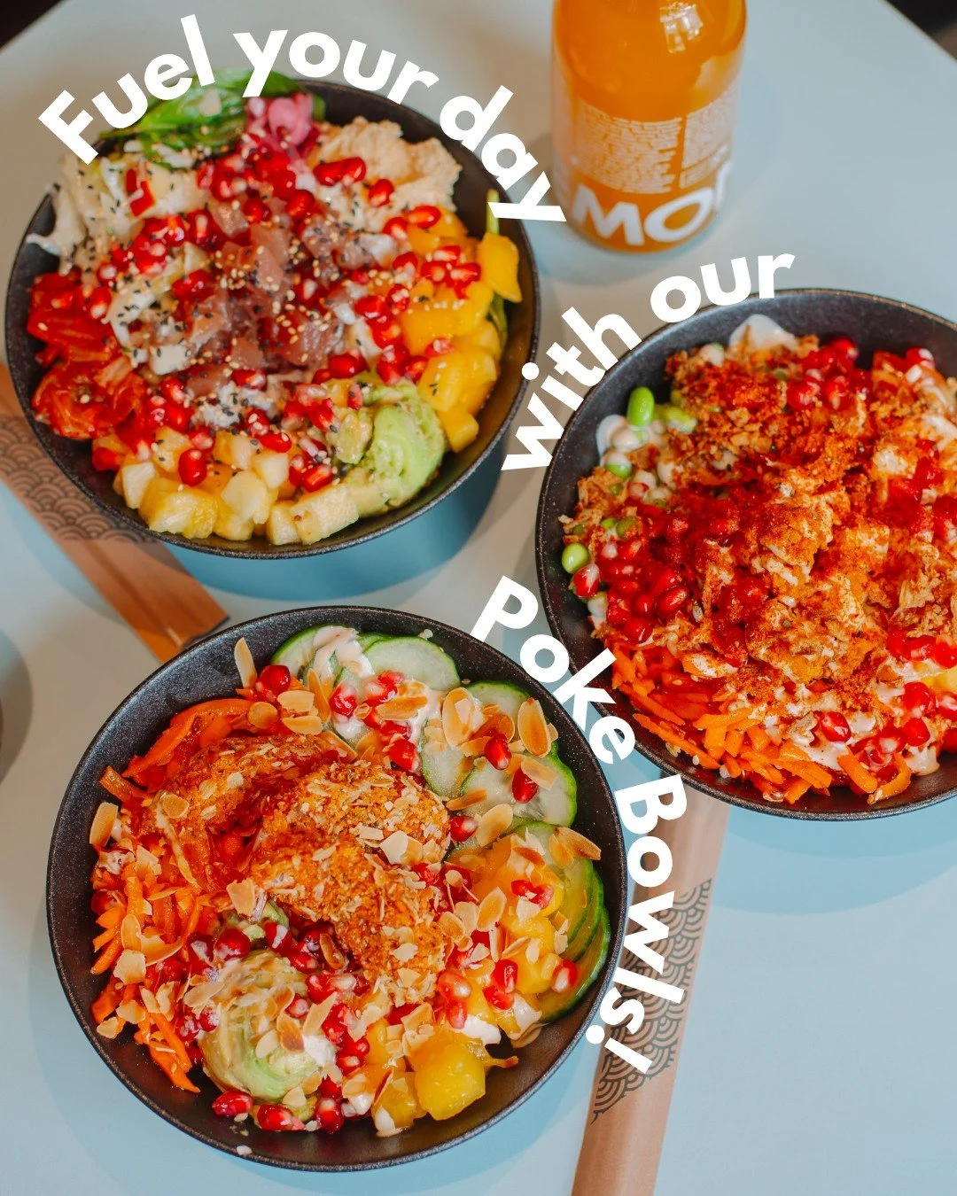 Fresh fuel, no compromise 💚 #tadaopokebar #fastgood

#healthylunch #healthyfood #pokebarbrussels #pokebarwaterloo #bestpokebowlnearme