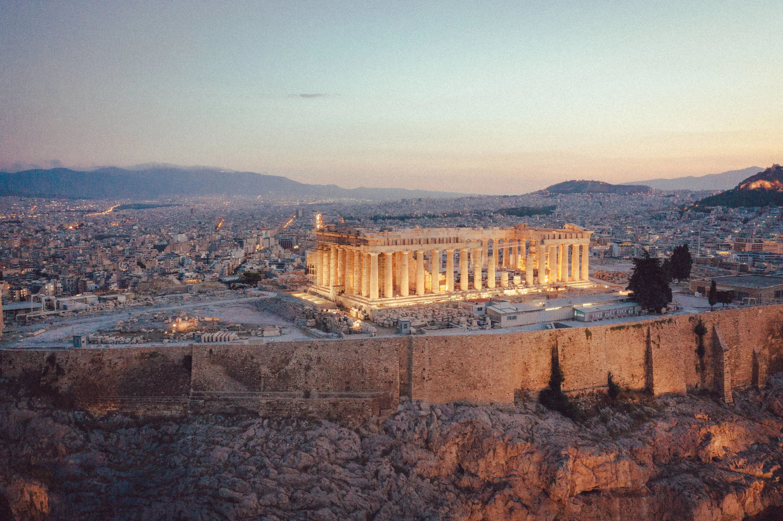 Acropolis at sunrise