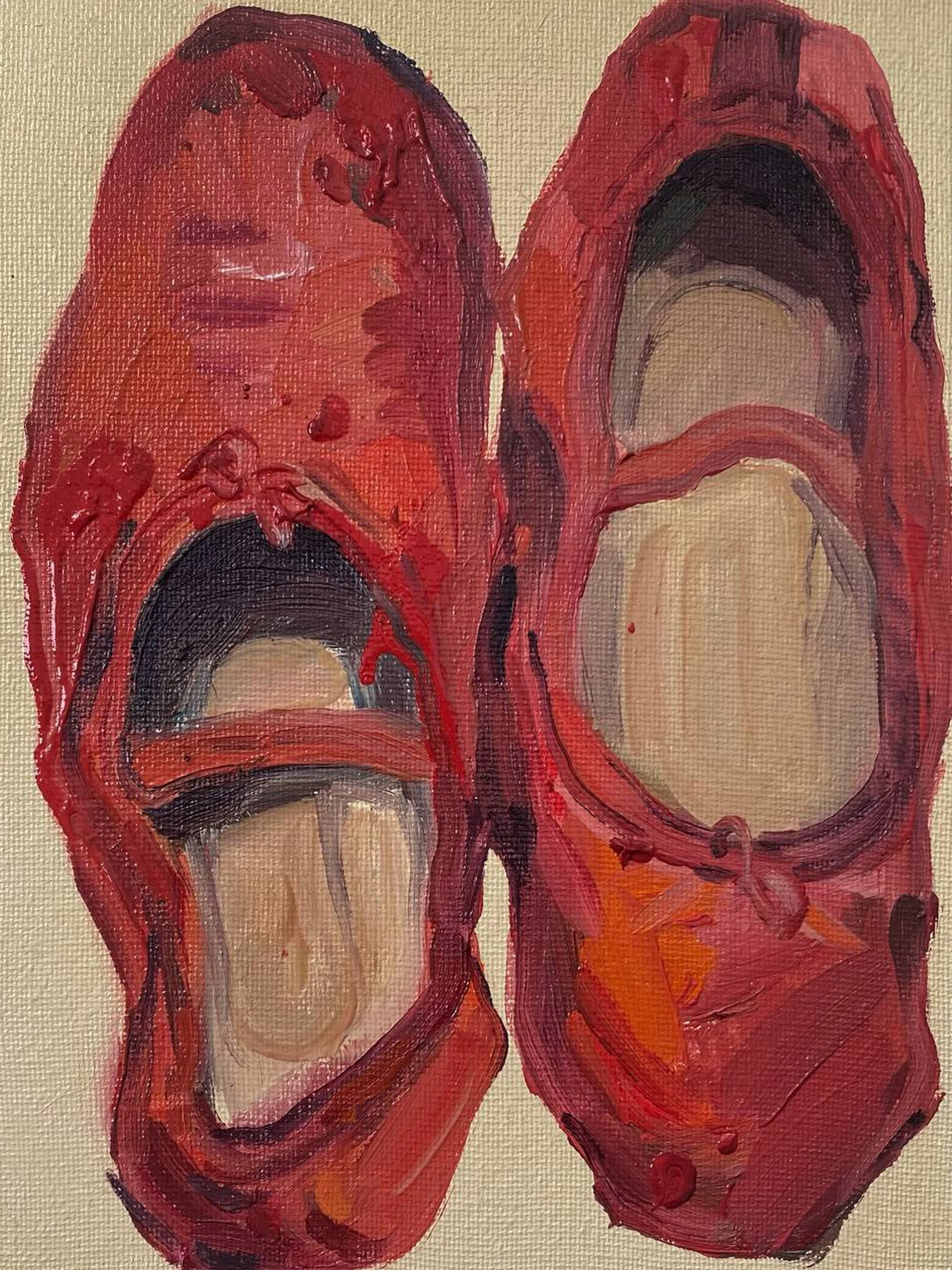 "Little red shoes"  or “Childhood”