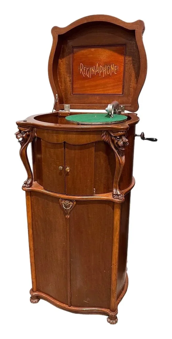 Regina Reginaphone music box & phonograph