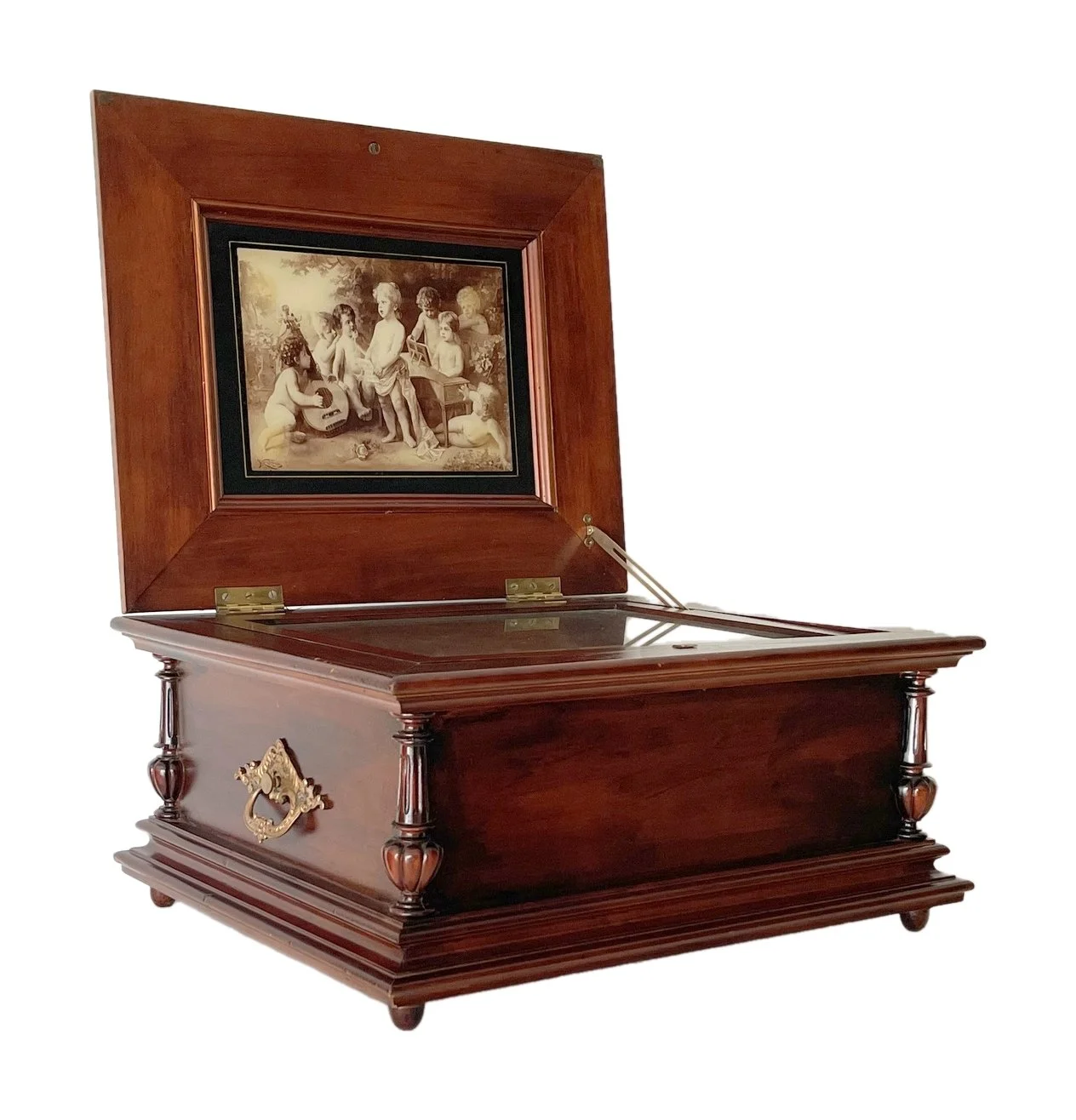 antique symphonion music box