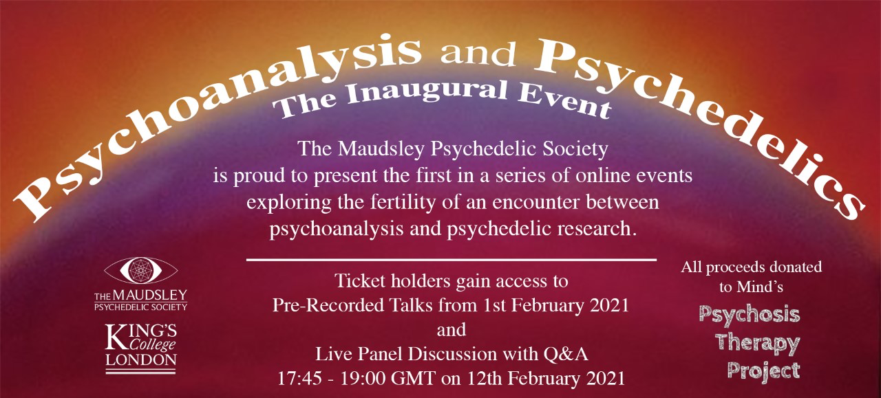 Psychoanalysis and Psychedelics: The Inaugural Event