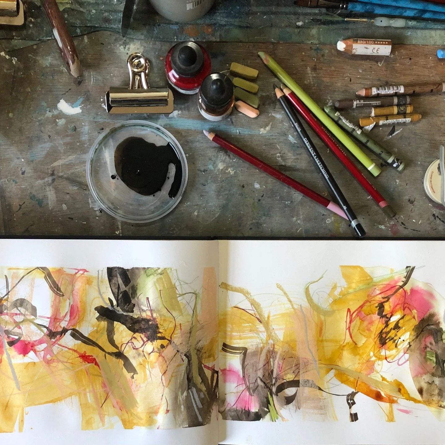 New Creative Course Announcement!

🎨 A Sketchbook Journey 

Join me on this 6 week creative journey - an inspiring weekly class designed to help you explore your creativity through sketchbooking.

Working across a variety of media and guided by week