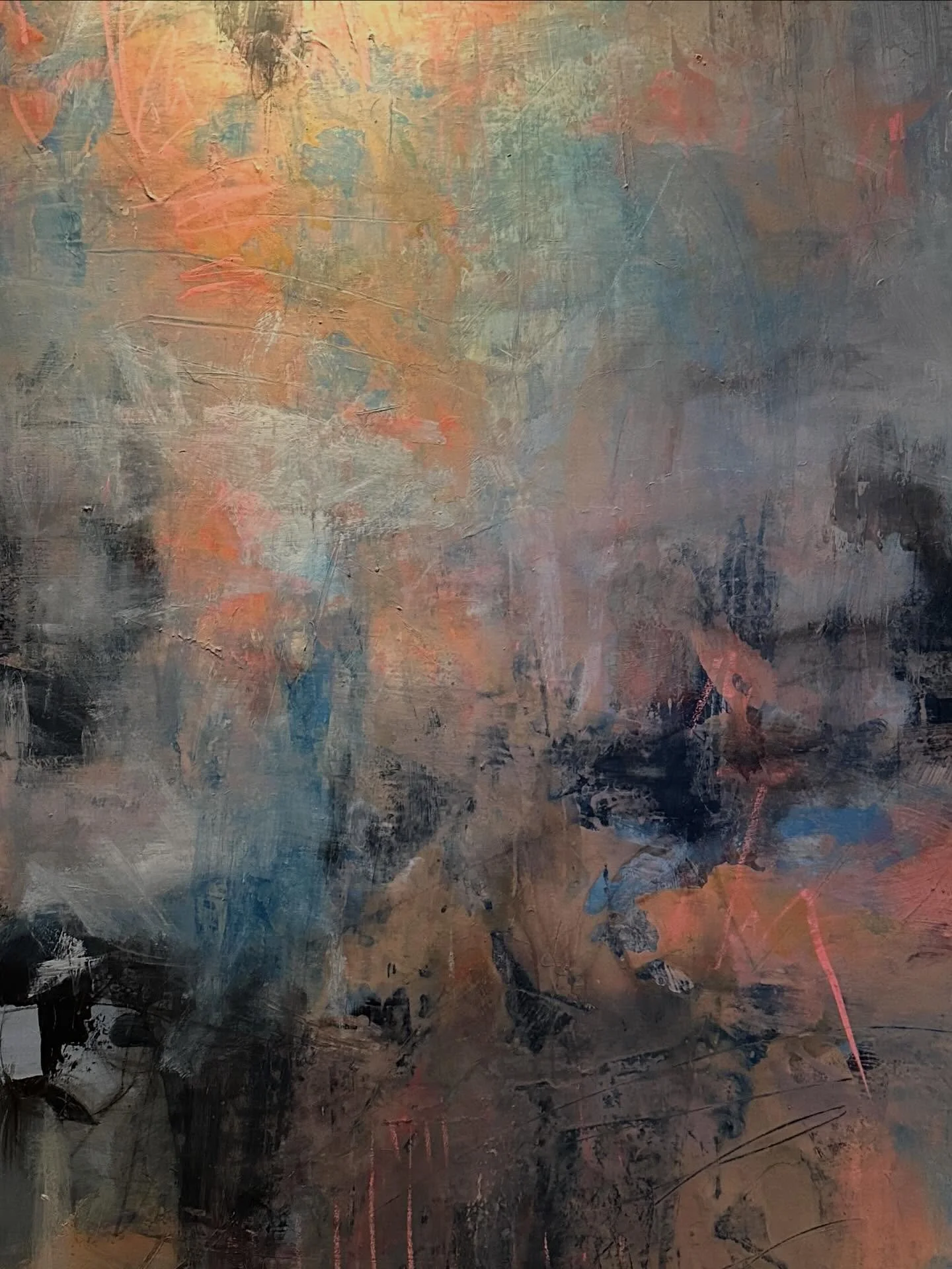 In The Studio : New work today.