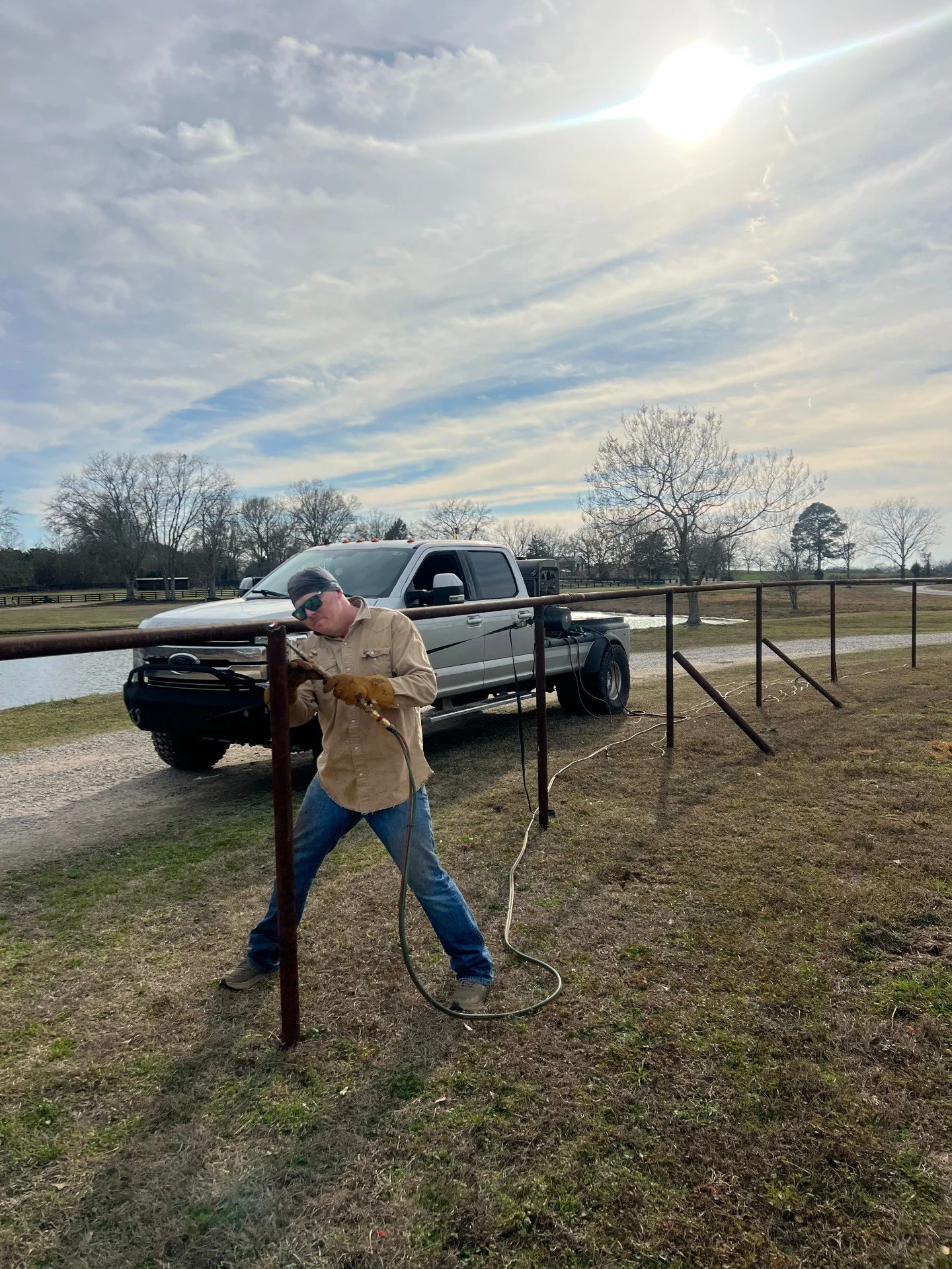 Another month in the books at Montgomery Metal Works. 🔧🔥

This month we've worked on everything from custom ranch gates to metal buildings to lake house handrails to emergency dozer repairs on job sites - and we're just getting started.

Here's wha