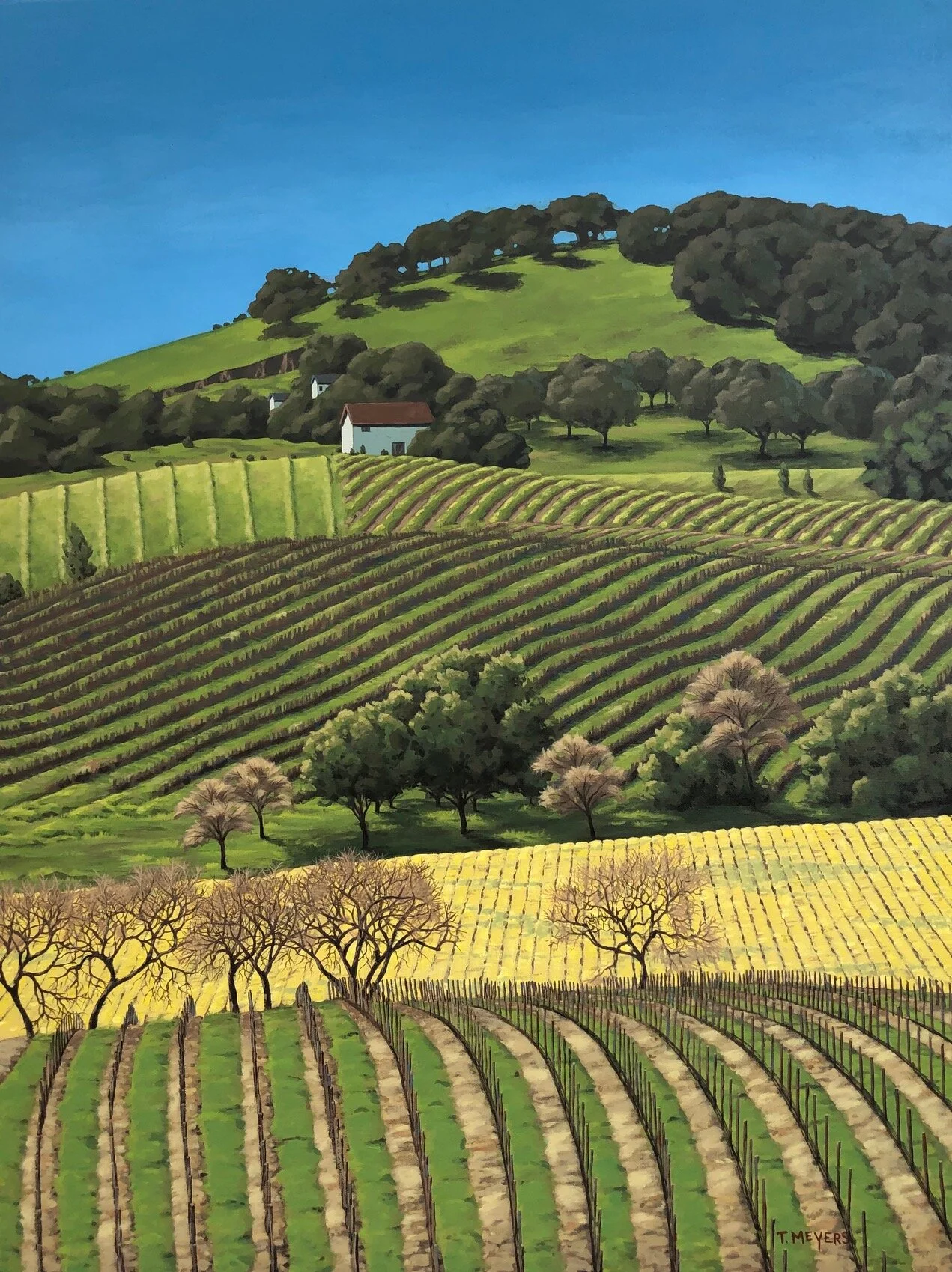 acrylic on canvas, 30 x 40"