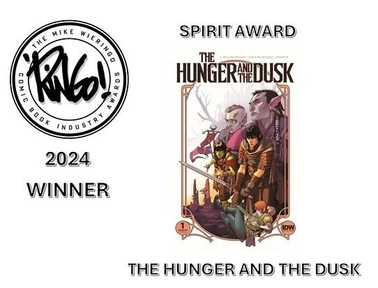 Some lovely news to wake up to this morning! 
This book is just not possible without the work of every member of the team so it&rsquo;s so nice to get an overall award for the book.
Big hugs to writer @thisisgww, colourist @msassyk with @dianasousaar