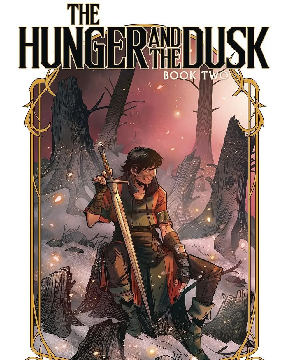 THE HUNGER AND THE DUSK: Book 2 - Issue 3 is out this week at your local comic book stores and digital. Once more unto the fray and we really see Nera and the Last Men standing have a good old fashioned showdown in this issue. 
-
Written - @thisisgww