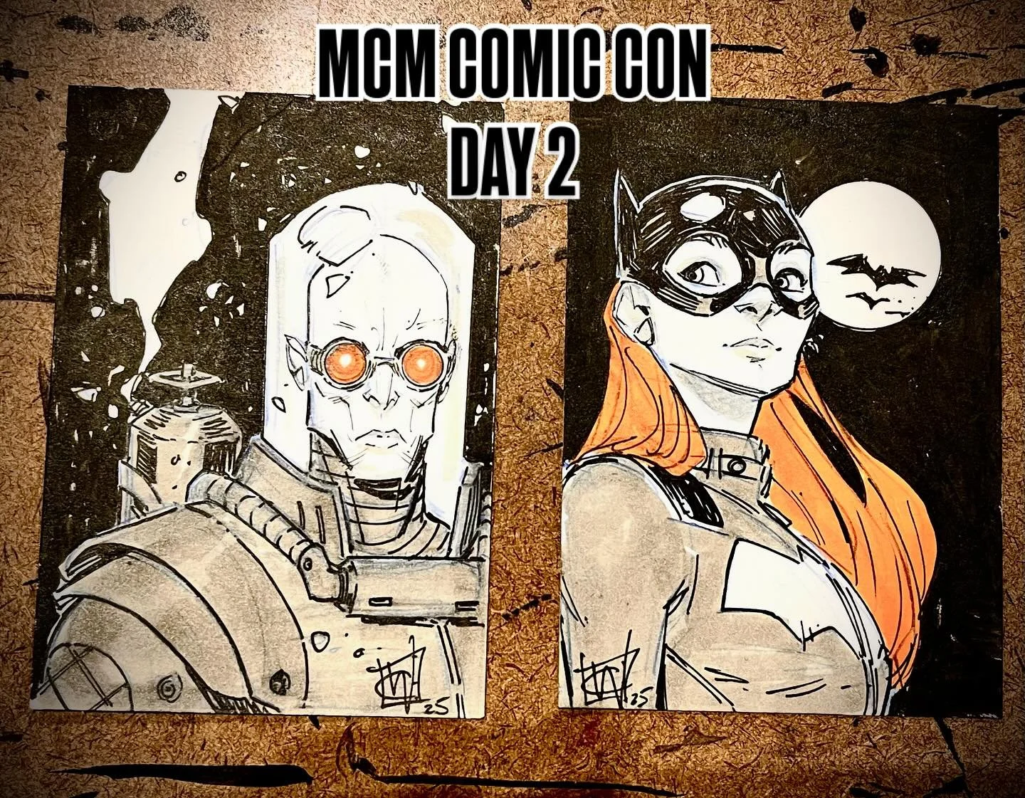 A couple of little sketch card pieces from today. I did a ton of head sketches today but these two might have been two of my favourite pieces wot I drawn. I felt clever doing the colour swap. 😎
It felt like@it had been an age since I had drawn Babs!