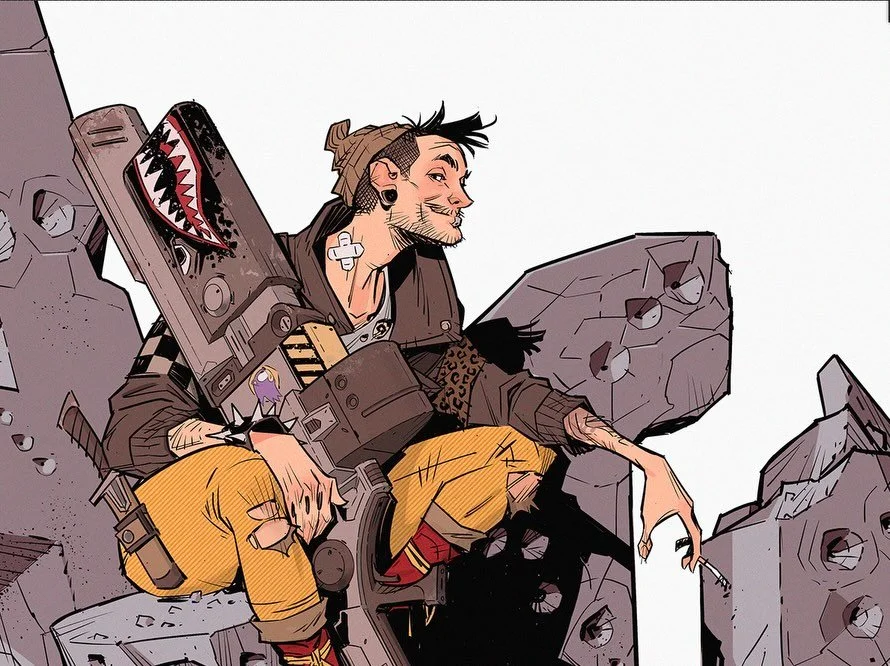 A little fun private commission I managed to squeeze in last year. Not a commission request I&rsquo;ll usually do but It was for a 40th birthday present for a friend of a friend&rsquo;s partner. Turns out the world is so small that the birthday boy w