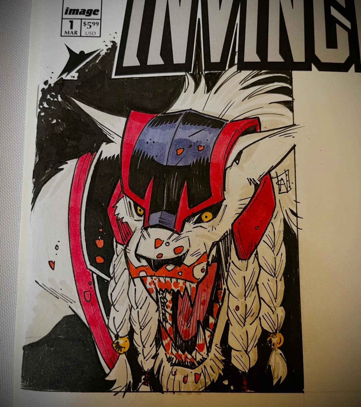 I took a woeful amount of pictures while at @portsmouthcomiccon this weekend and only a couple of pics of sketches I did. I would say that was more down to that I was just enjoying being a small part of it that there wasn&rsquo;t anytime to stop and 