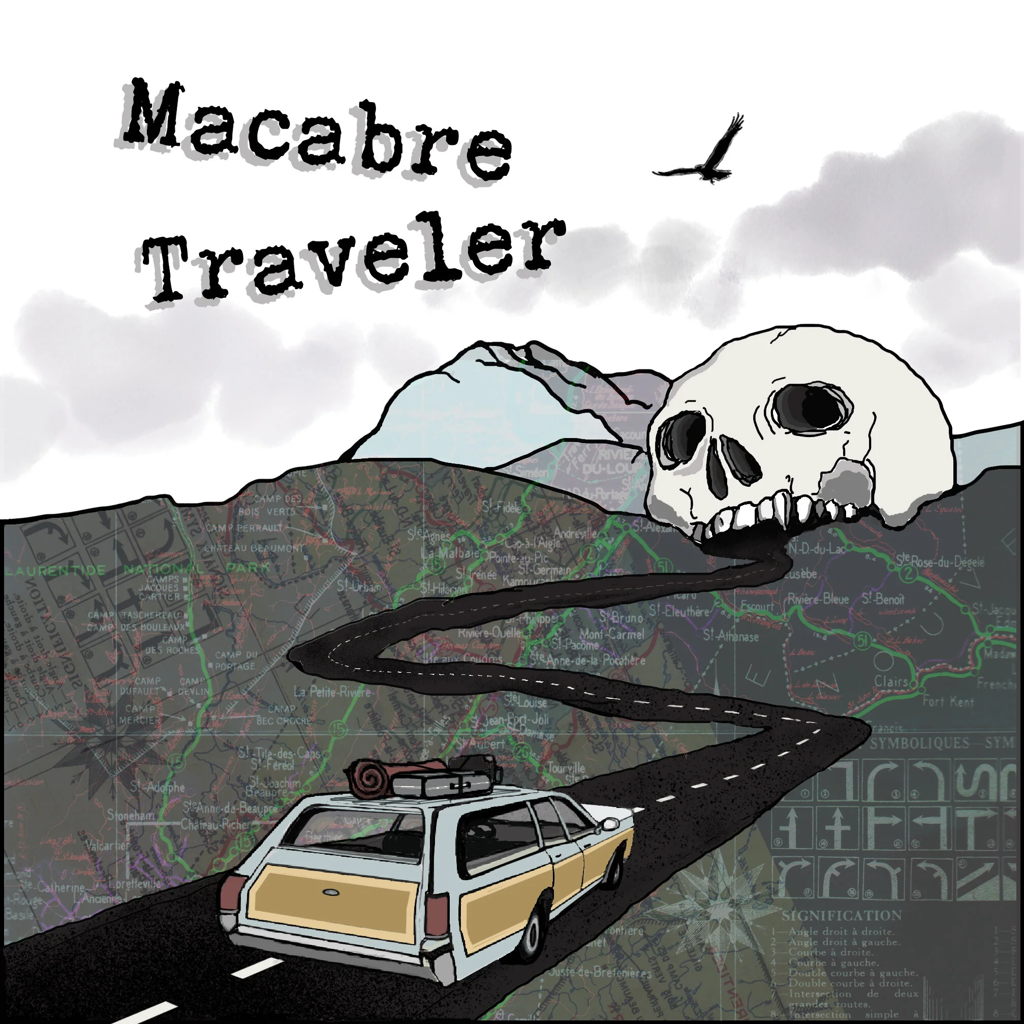 Logo/Banner for Macabre Traveler
