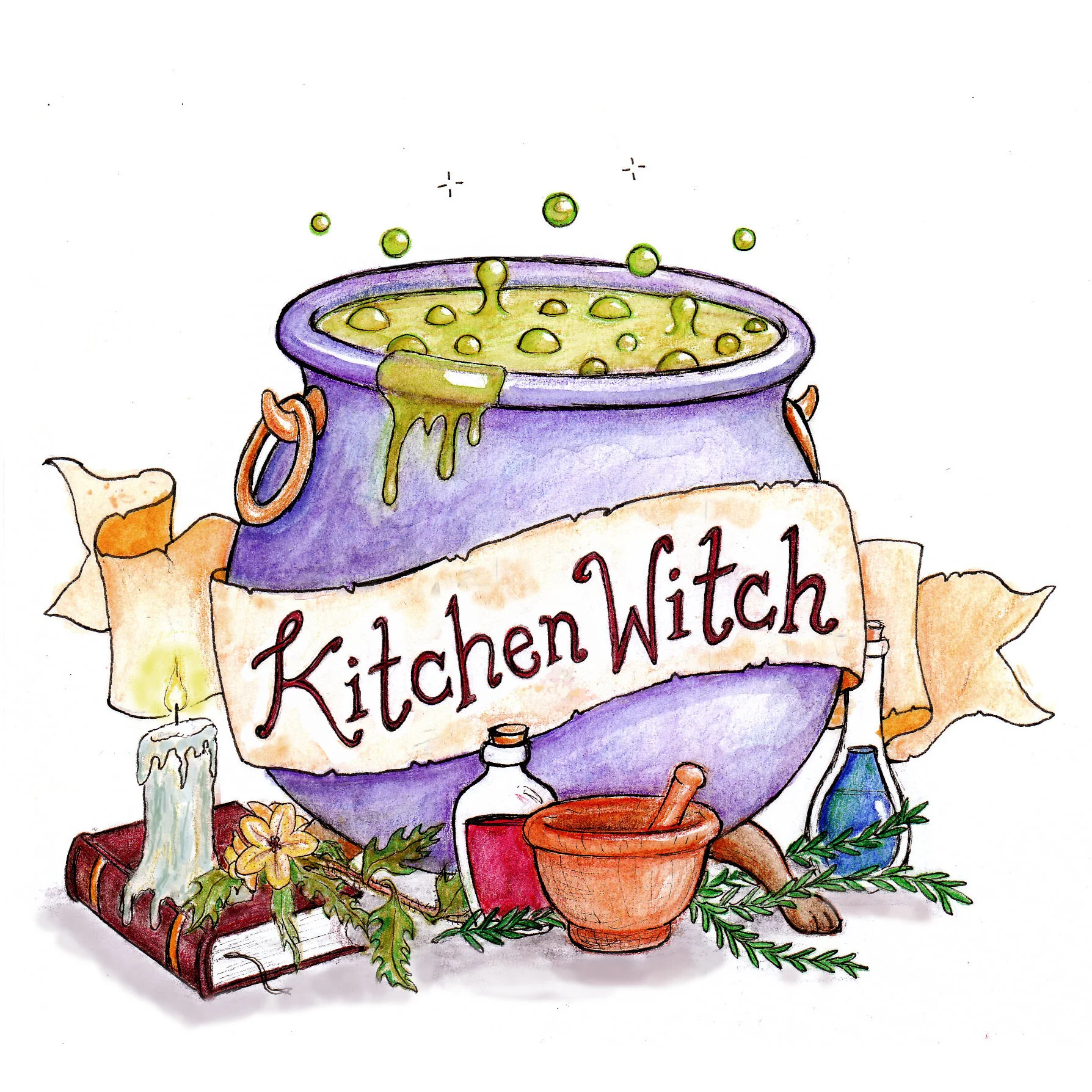 Logo for Kitchen Witch