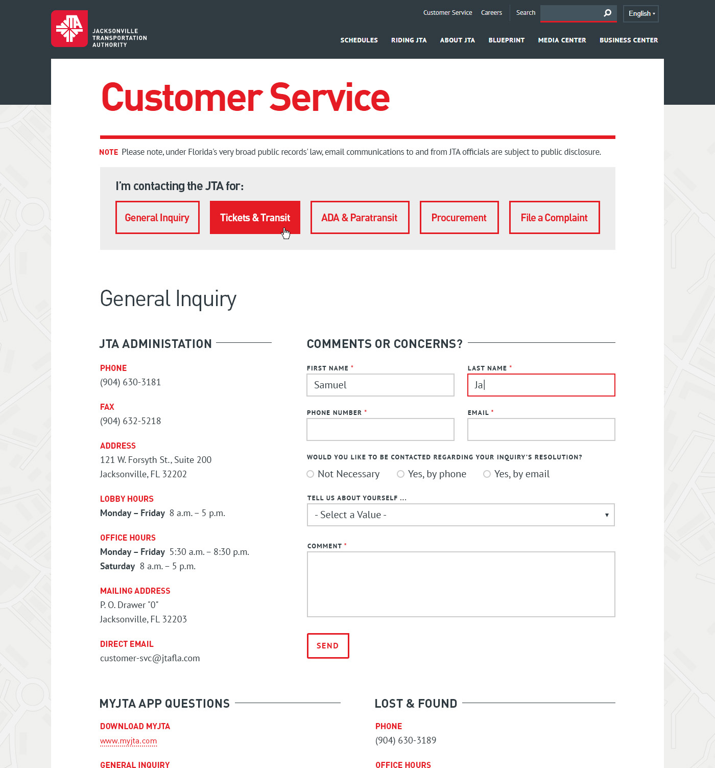 Virtually all main subdomains of JTA have some form of enhancement, typically in the form of full redesigns.