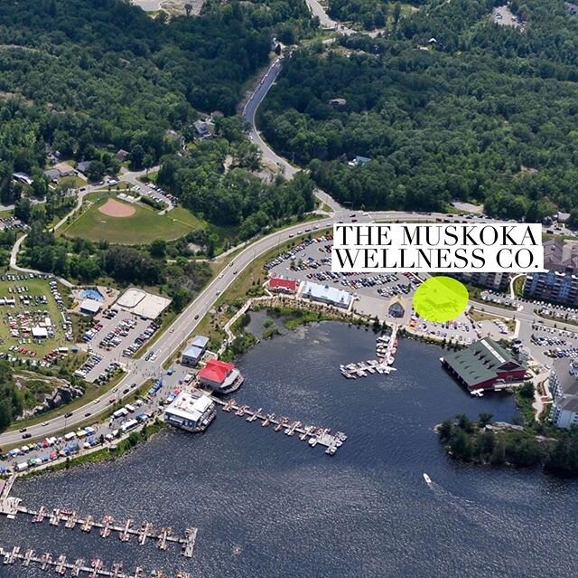 We love our location and we hope you do too! Take some time before or after your appointment to walk the Wharf and see everything it has to offer! #muskokawharf #gravenhurst #lakemuskoka