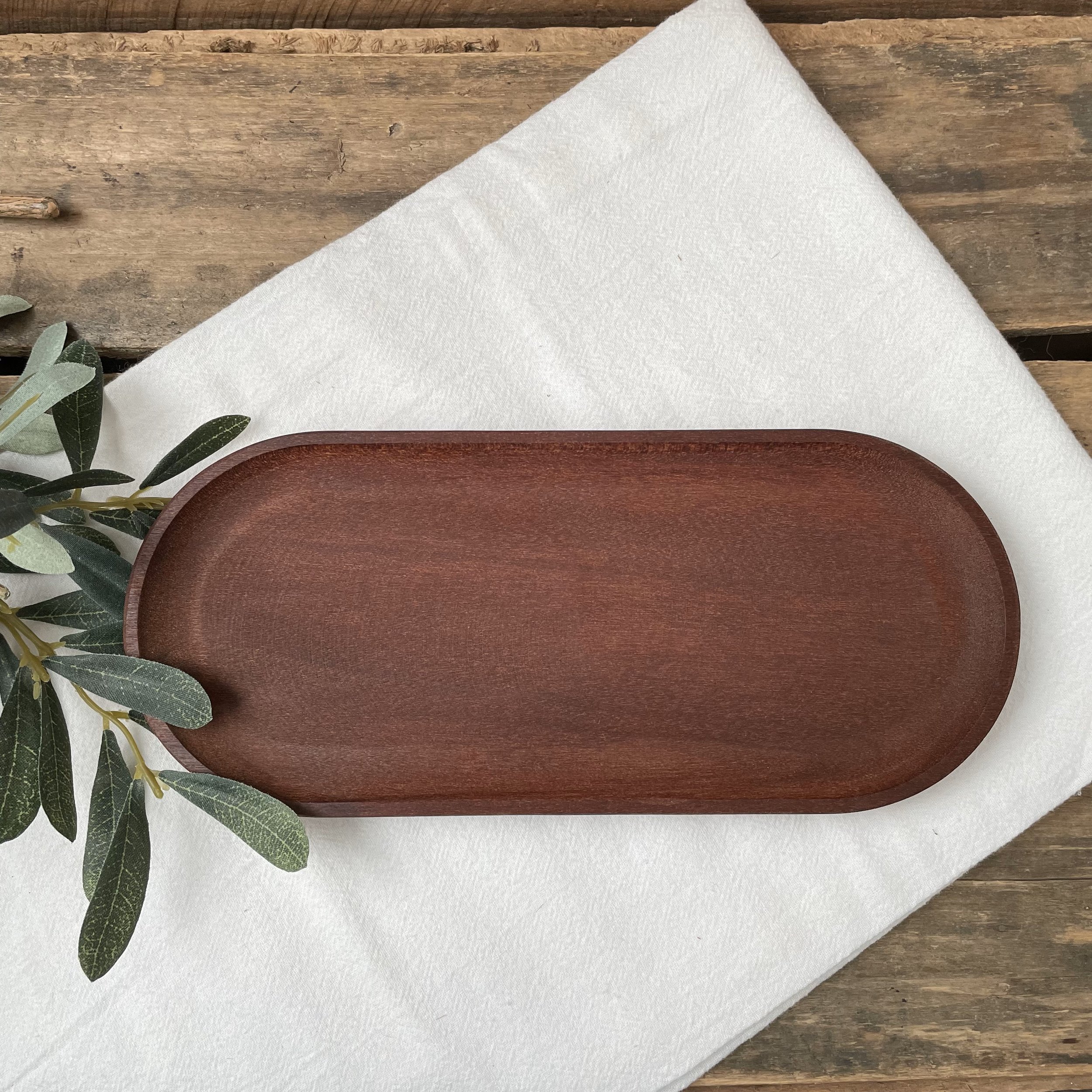 Wooden Accessory Tray