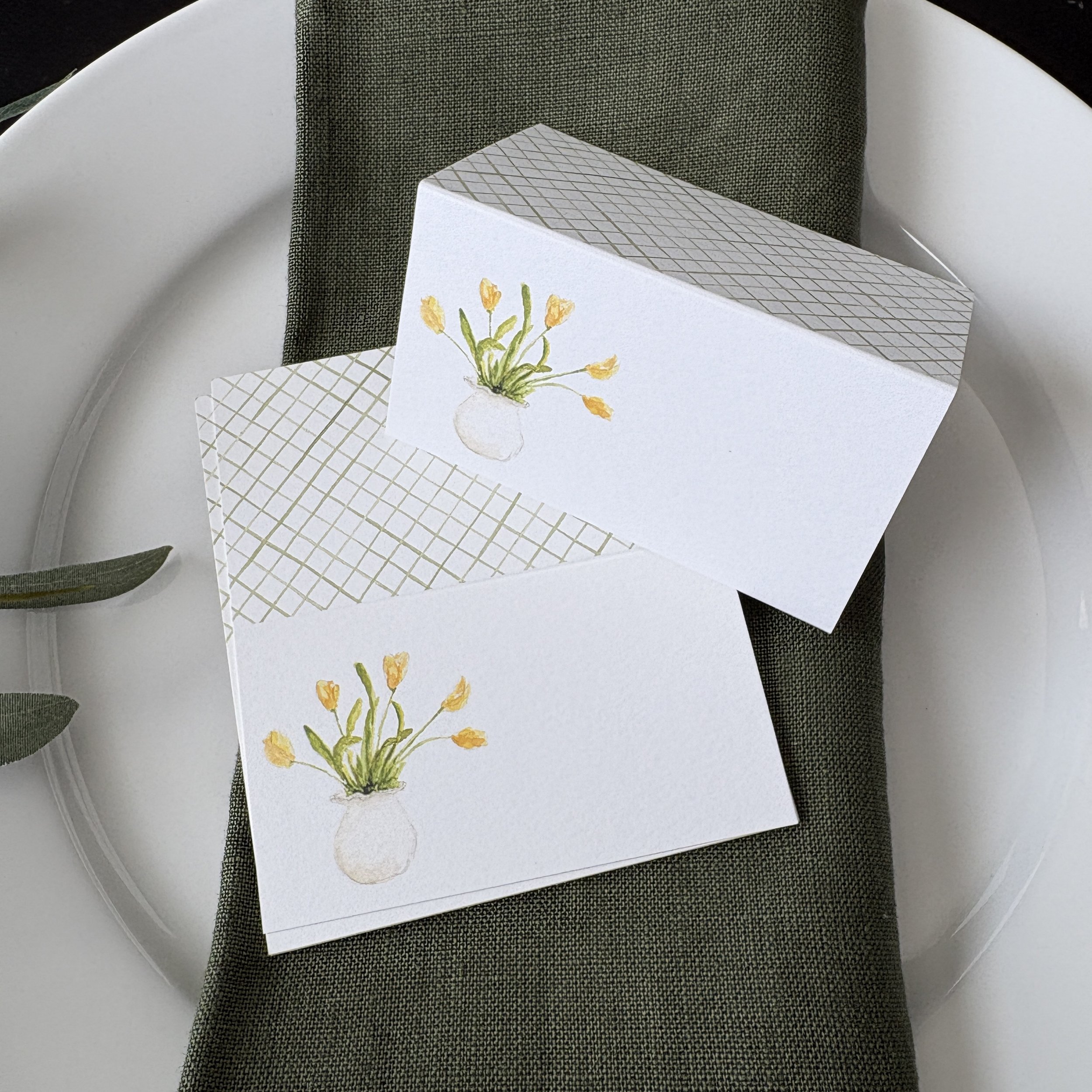 Tulips Place Cards Detail.JPG