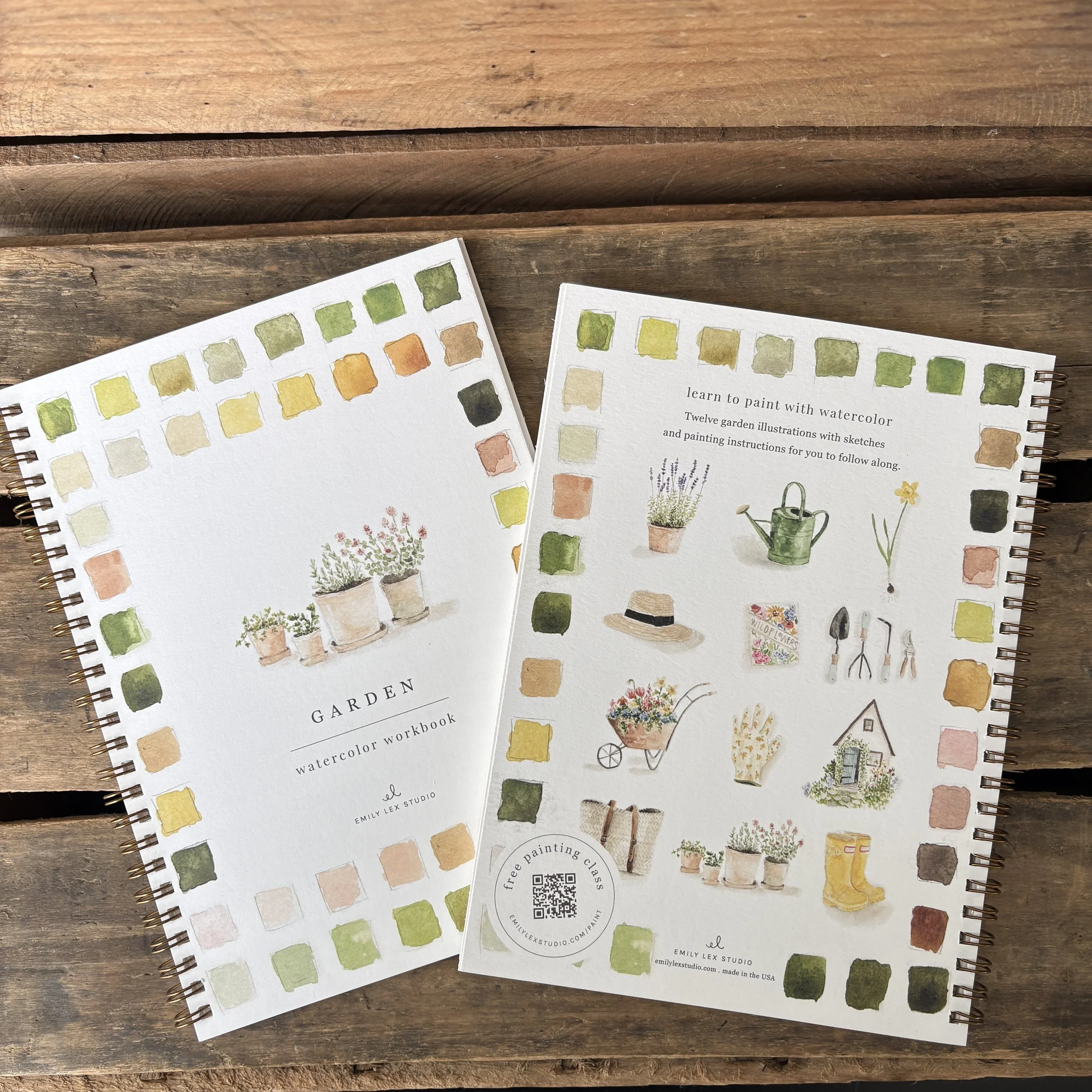 Garden Watercolor Workbook Back.JPG