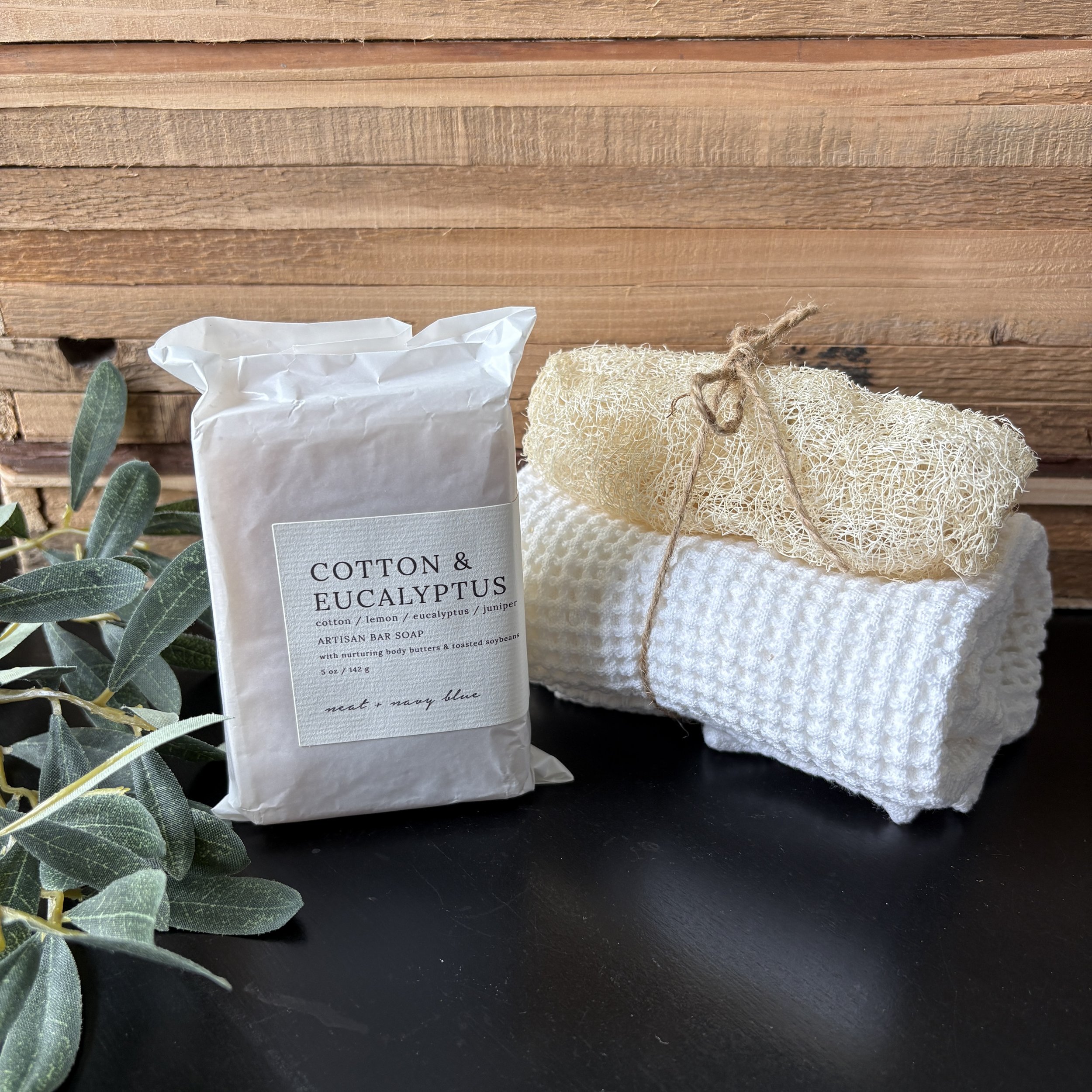 Cotton + Eucalyptus 5.9 oz Artisan Soap Bar
