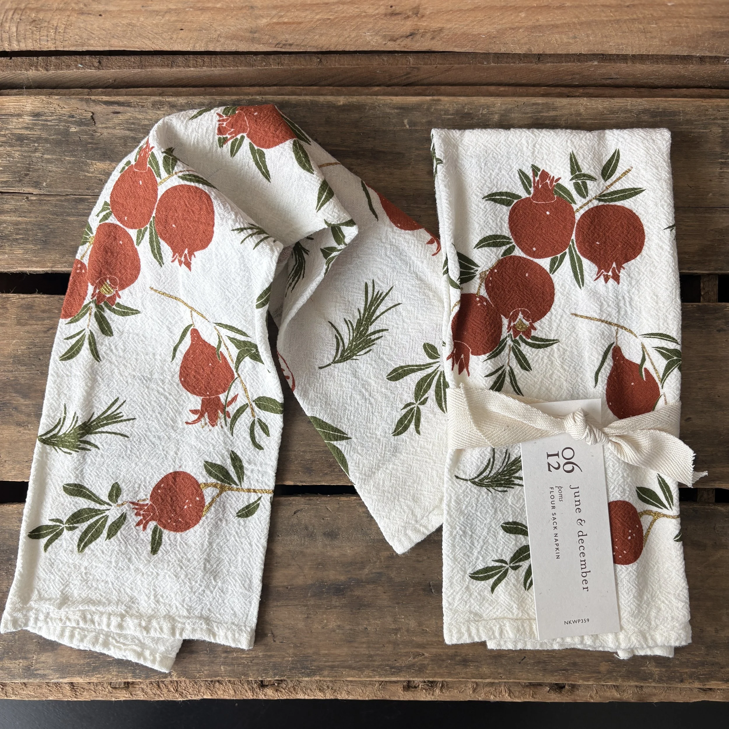 Poms Cotton Napkin