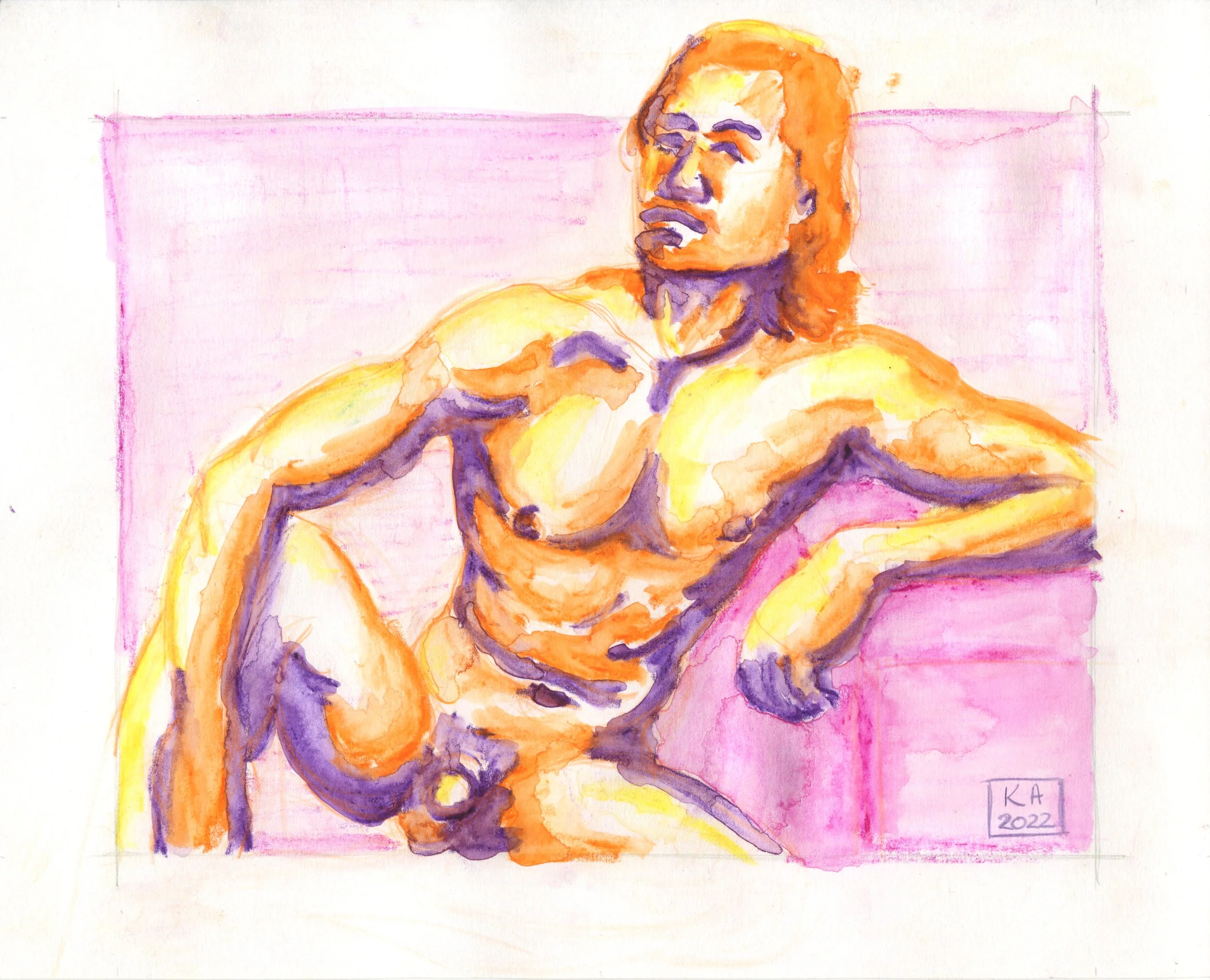 Drawing Session - Justin