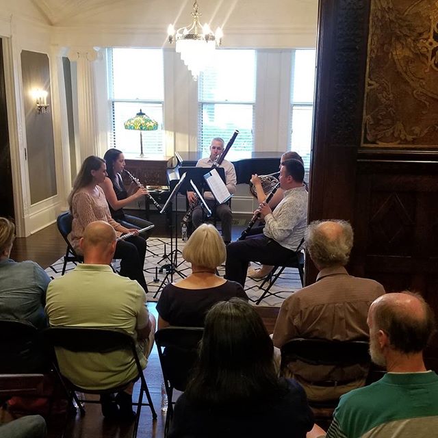 Had a lovely evening last night listening to Pavia Winds! Its great to be able to support friends and colleagues in their projects! This is a great group. Check them out if you can! #chambermusic #frenchhorn