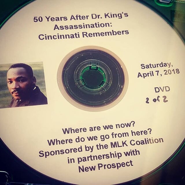 Hot off the press!! #MLKCincy #MLKCoaliton #CincyRemembers #MLK50 #Cincinnati #MLKNoworNever