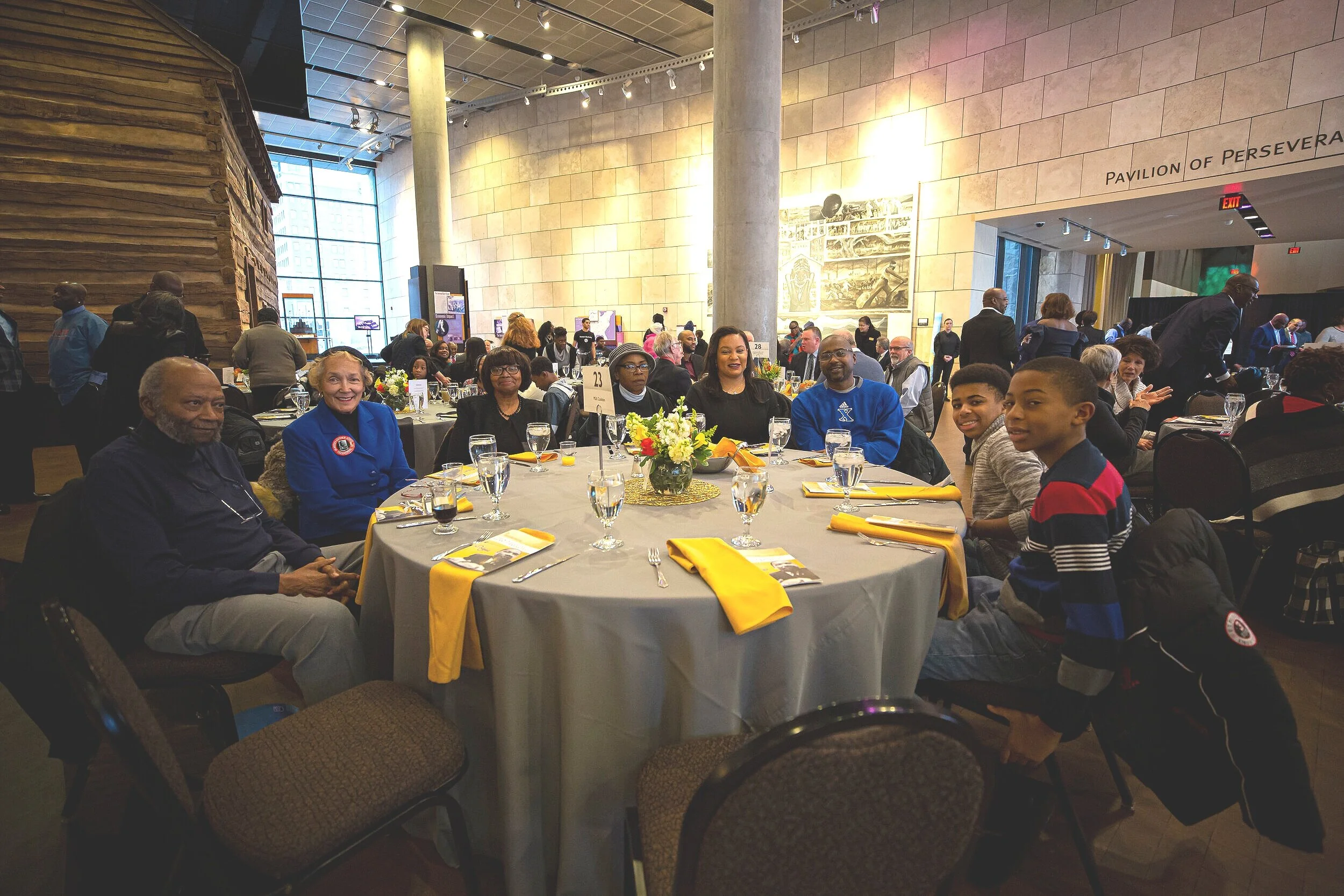 MLK Coalition Members at Freedom Center Breakfast