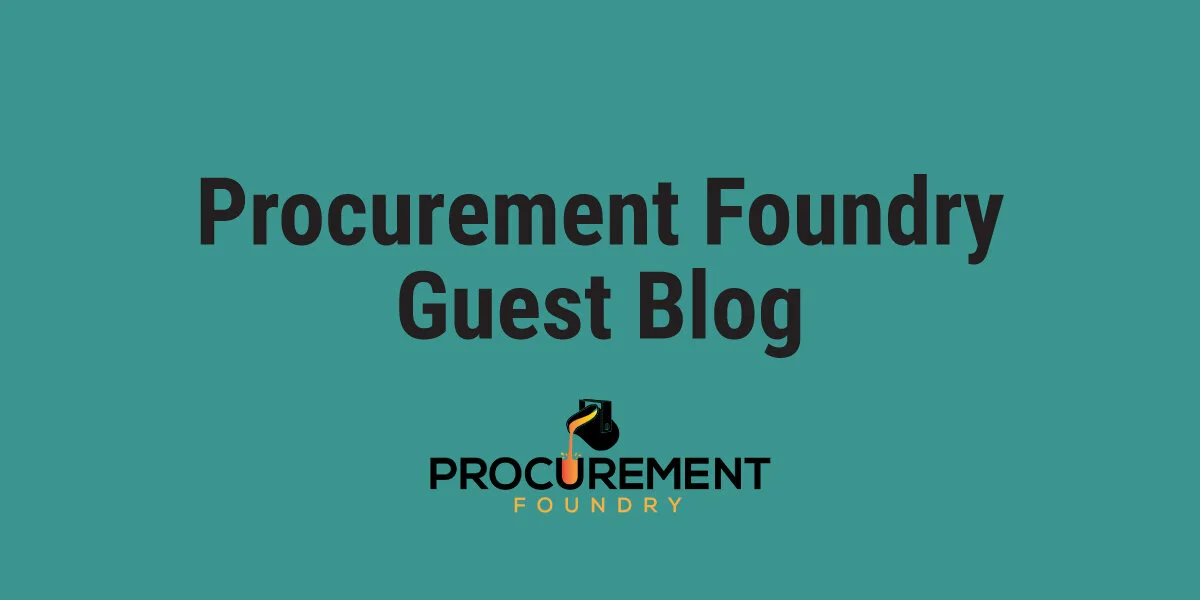Procurement Foundry Guest Blog - 5 things to consider before your next review