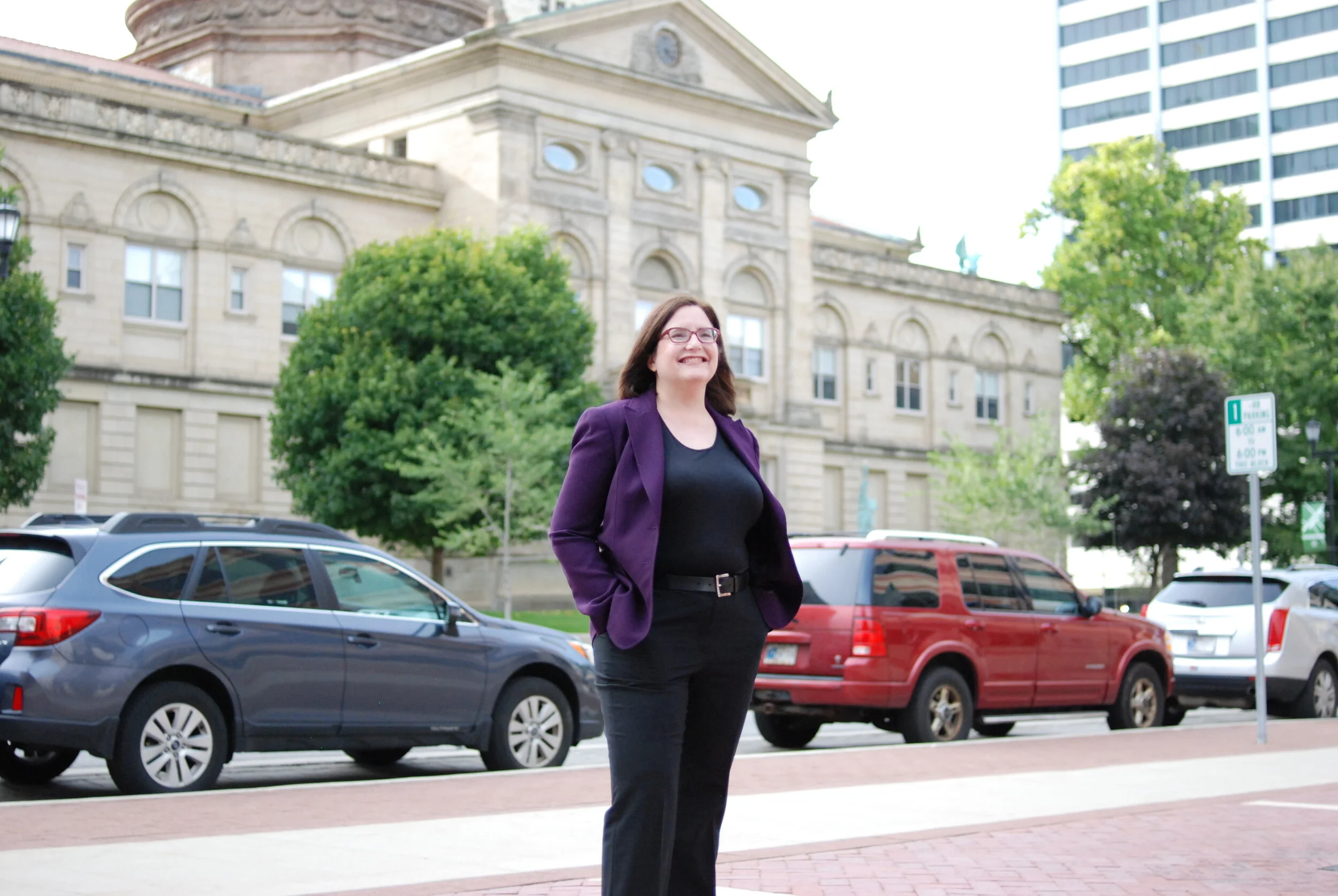 in front of cars.JPG