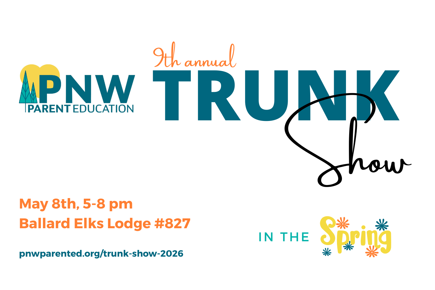 9th Annual PNW Parent Education Trunk Show