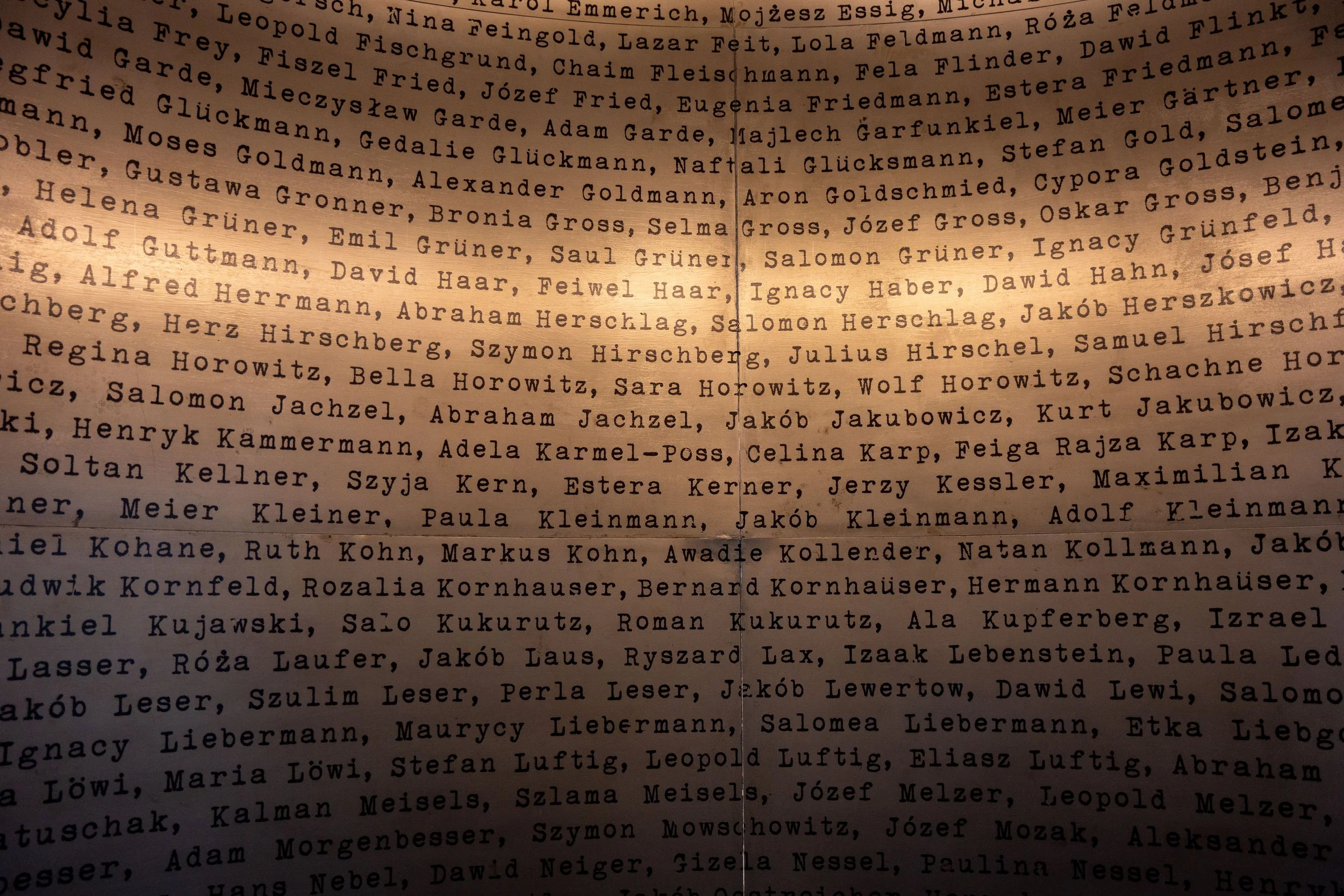 Krakow. The lives saved by Schindler’s List.