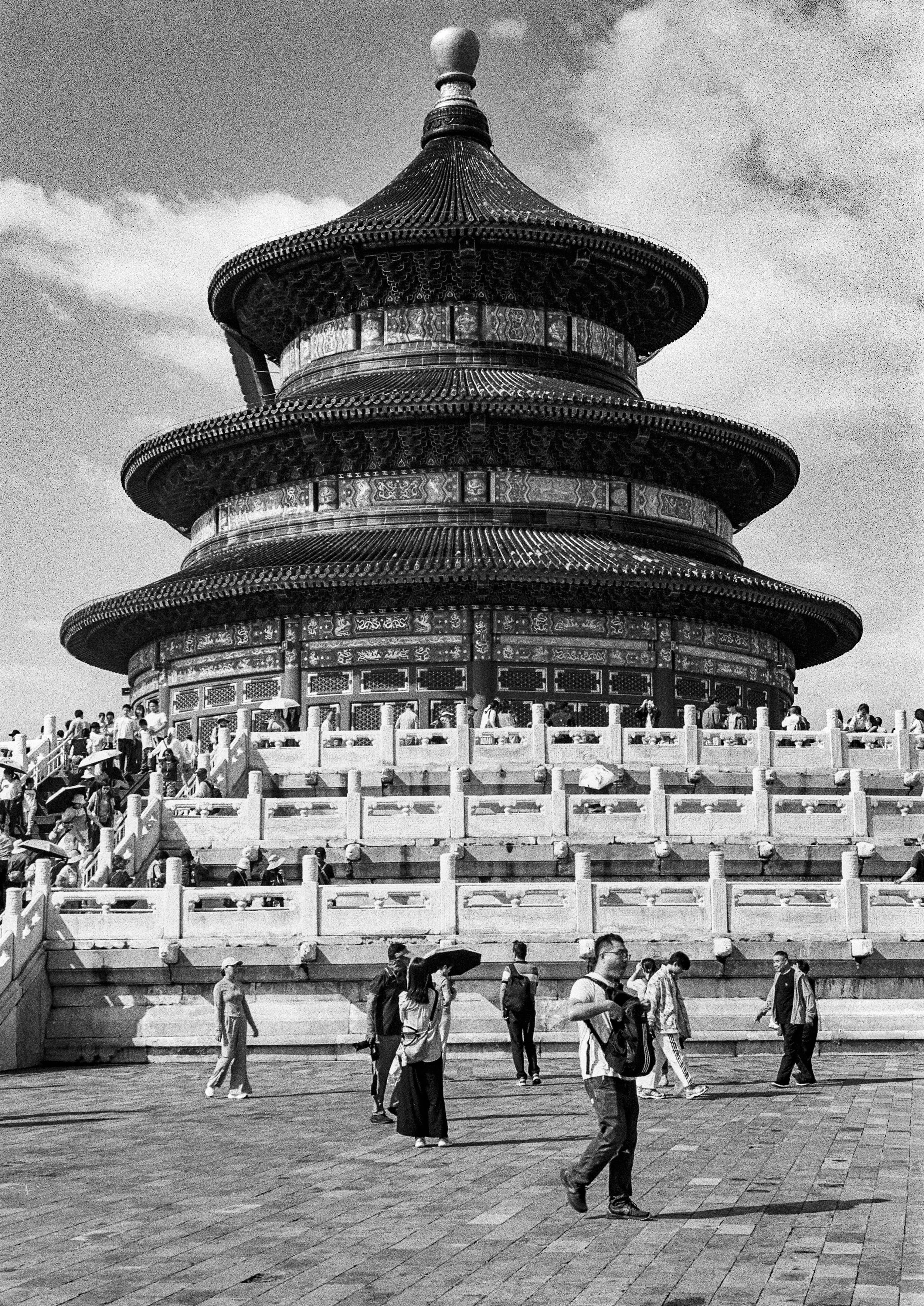 Beijing - Contax iia + Sonnar 50 f/2